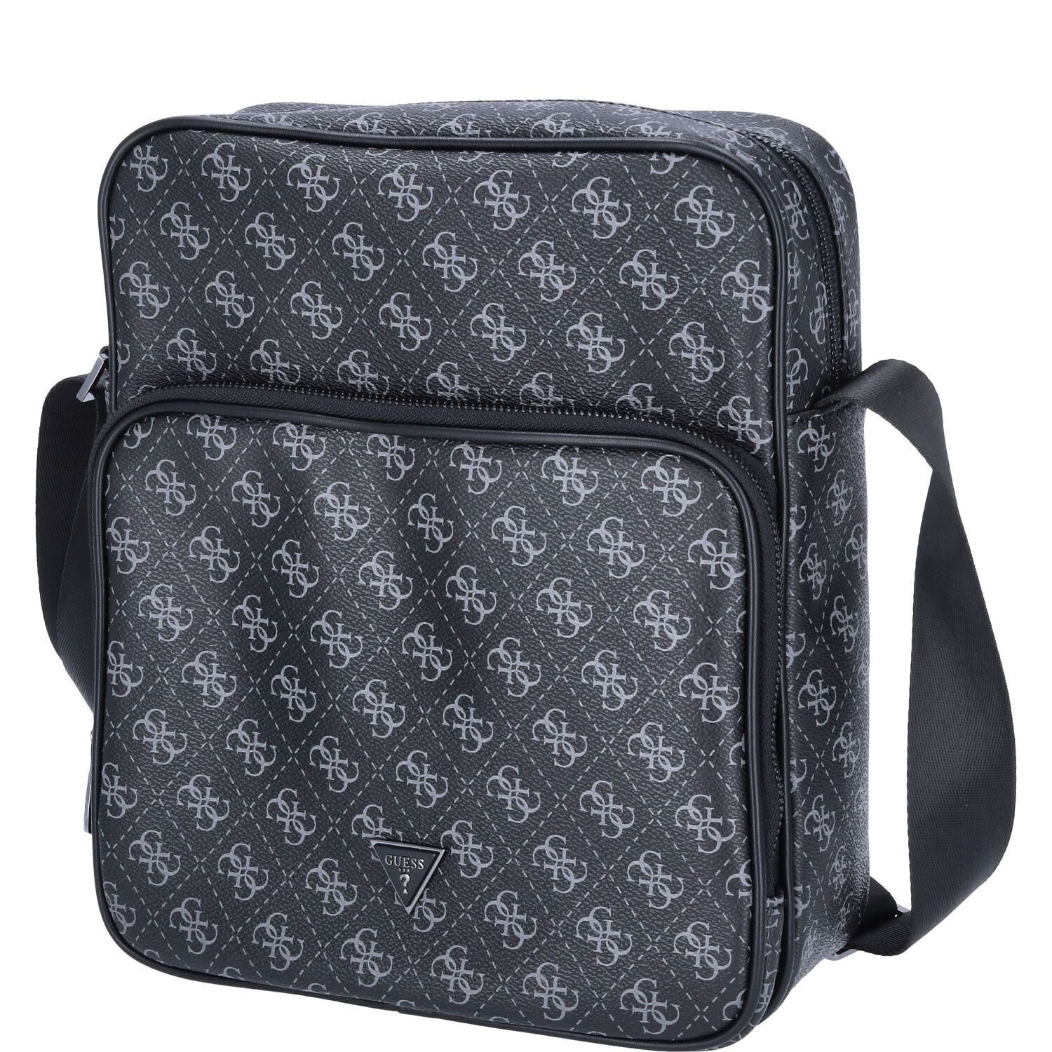 Guess Umhängetasche GUESS Umhängetasche Vezzola Eco Dark Black (1, 1-tlg., 1)