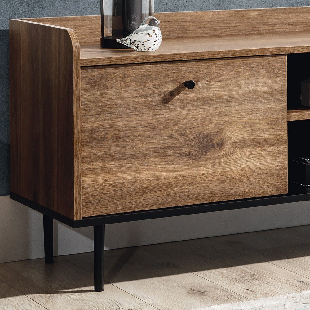 Lomadox Wohnzimmer-Set VAREDO-132, (Mega-Spar-Set, 5-St., 5-tlg), Eiche Nb. günstig online kaufen