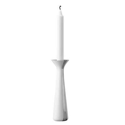 Stelton Kerzenständer, Unified Emaill, Alluminium weiß