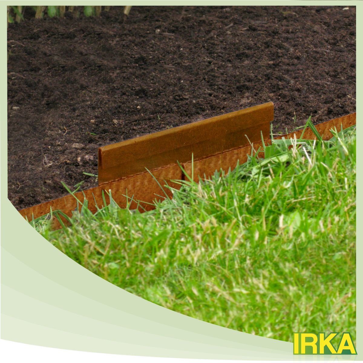 IRKA Rasenkante Verbinder für Rasenkantenband Corten