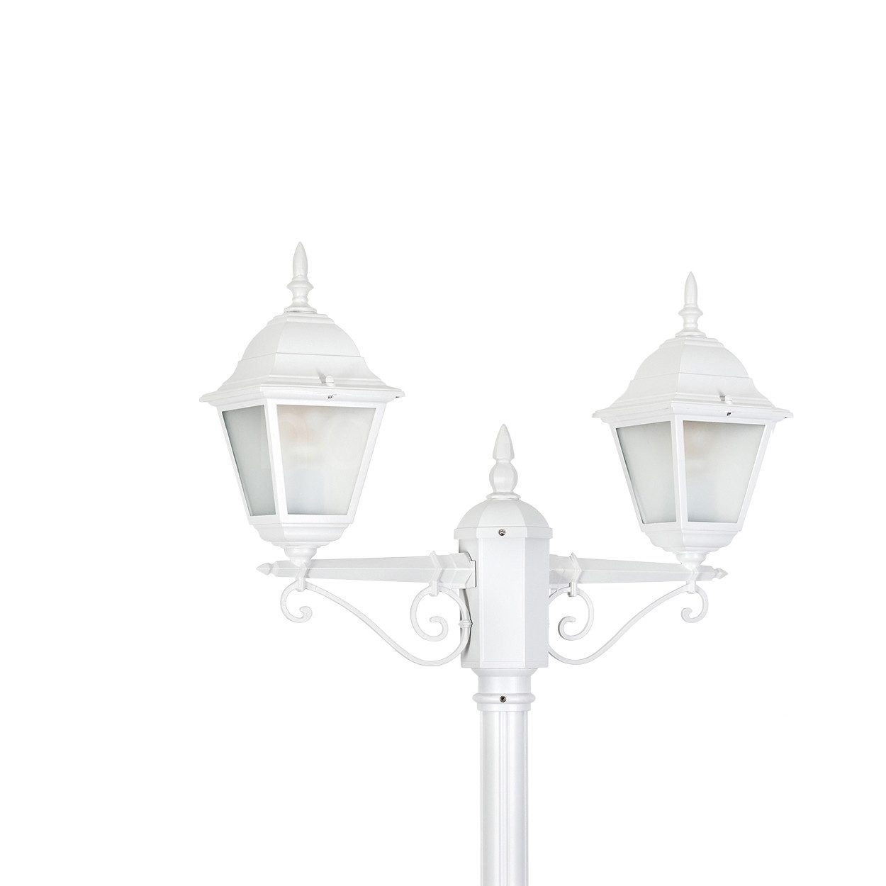 hofstein Außen-Stehlampe moderne Wegeleuchte aus Metall/Glas günstig online kaufen