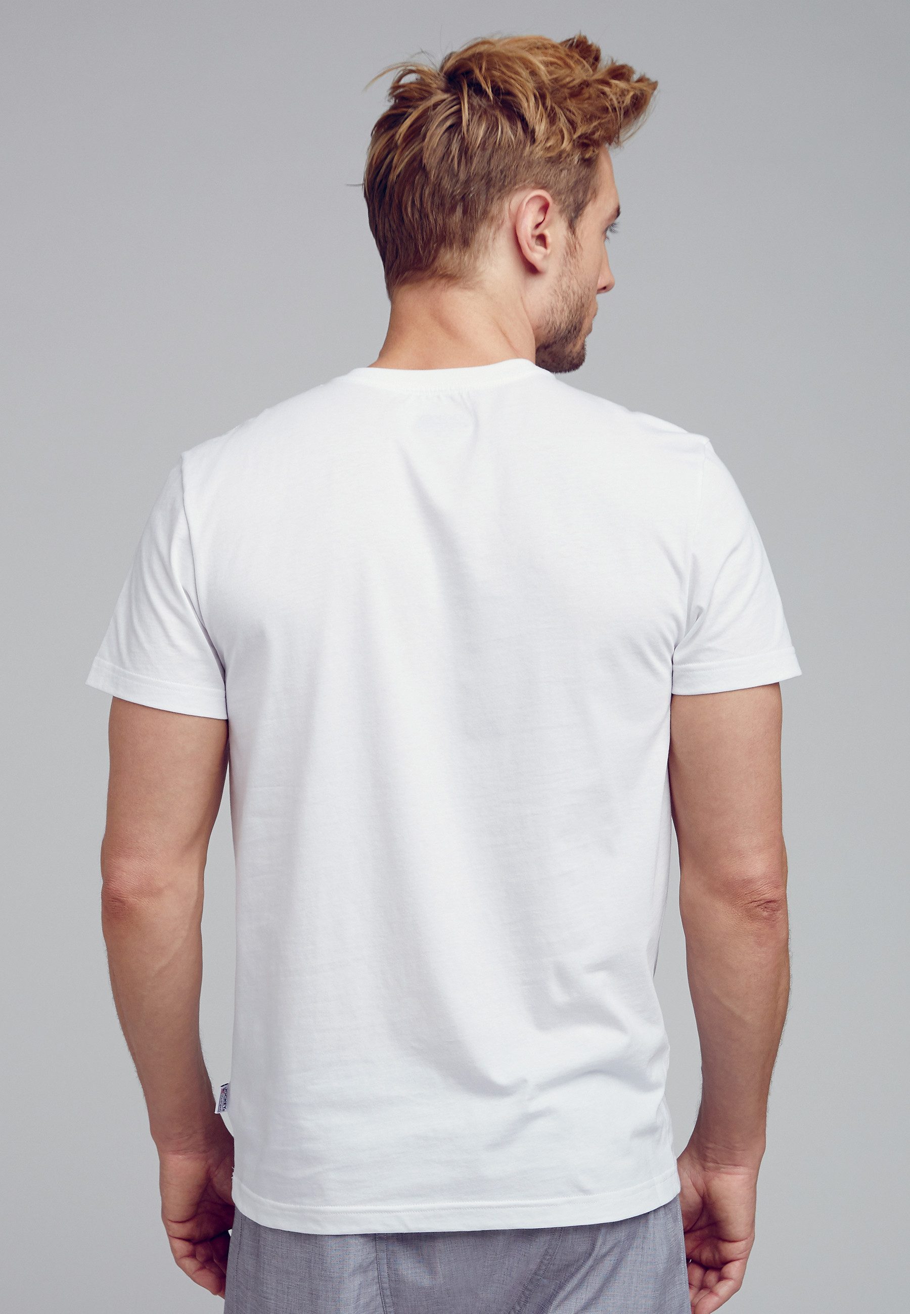 Jockey American-Shirt American T-Shirt (6er Pack) flache Nähte, Relaxed Fit, Single-Jersey, kurze Ärmel