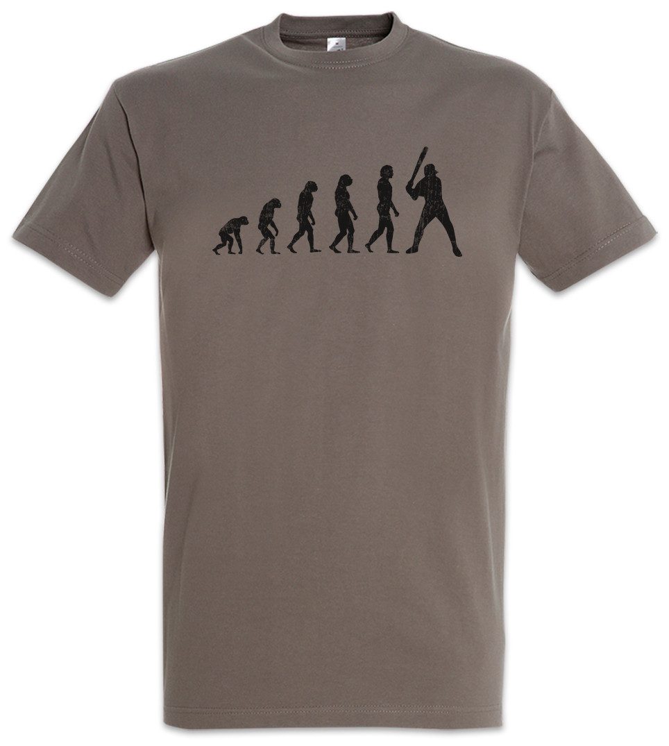 Urban Backwoods Print-Shirt Baseball Evolution Herren T-Shirt Spieler Playe günstig online kaufen