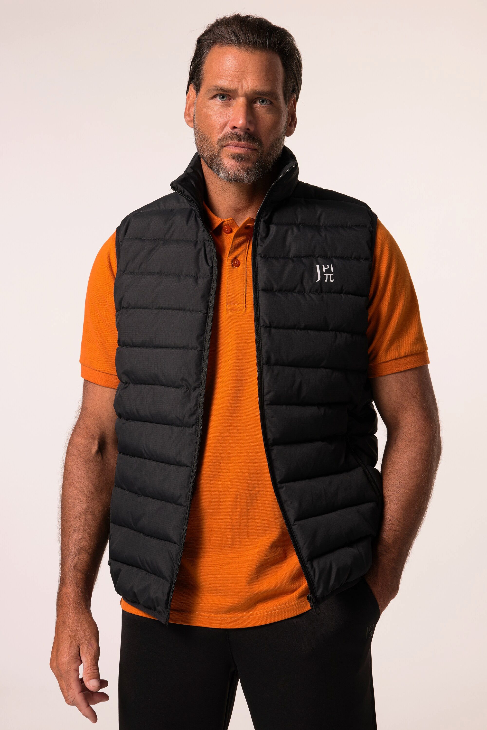JP1880 Steppweste Steppweste Bauchfit Outdoor im Verstaubeutel
