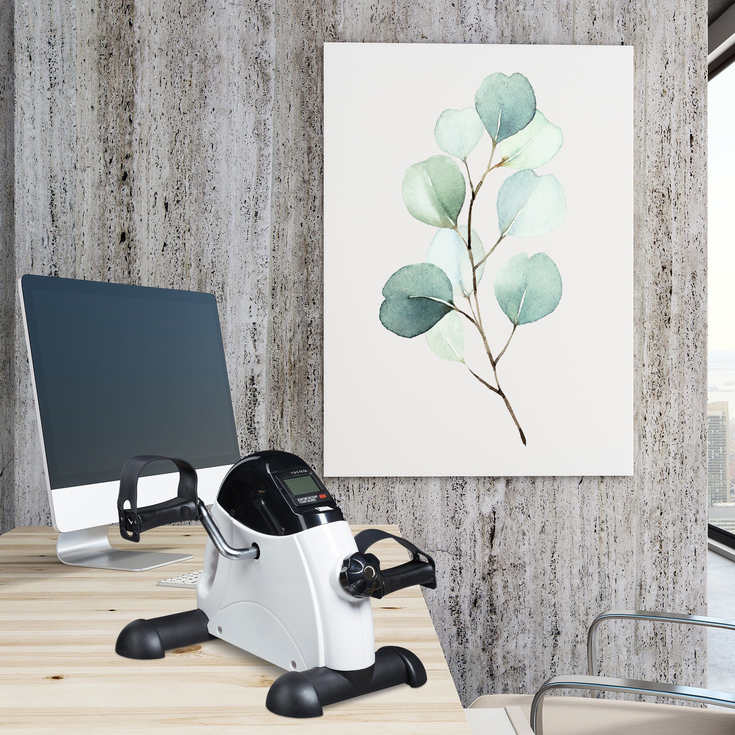 relaxdays Mini-Heimtrainer Fahrrad