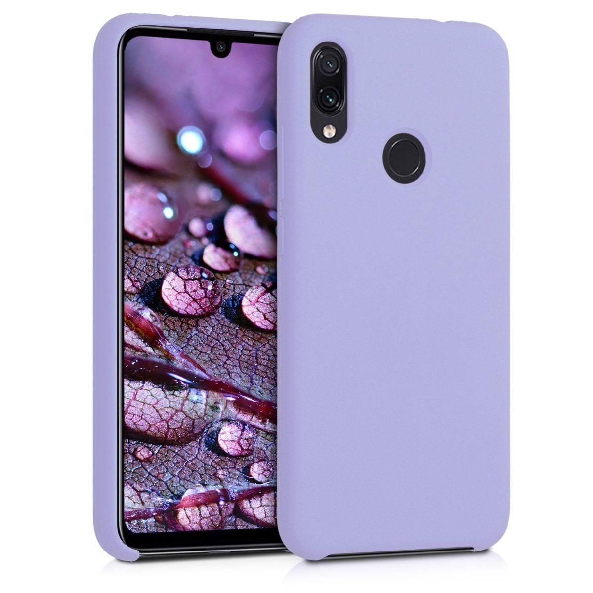 kwmobile Handyhülle Handyhülle für Xiaomi Redmi Note 7 / Note 7 Pro Hülle, Weiches Handy Silikon Case - Schutzhülle Cover