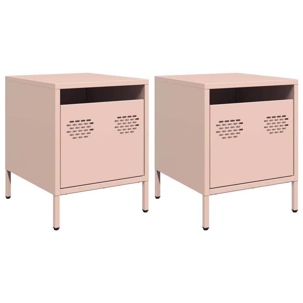 vidaXL Nachttisch Nachttische 2 Stk. Rosa günstig online kaufen