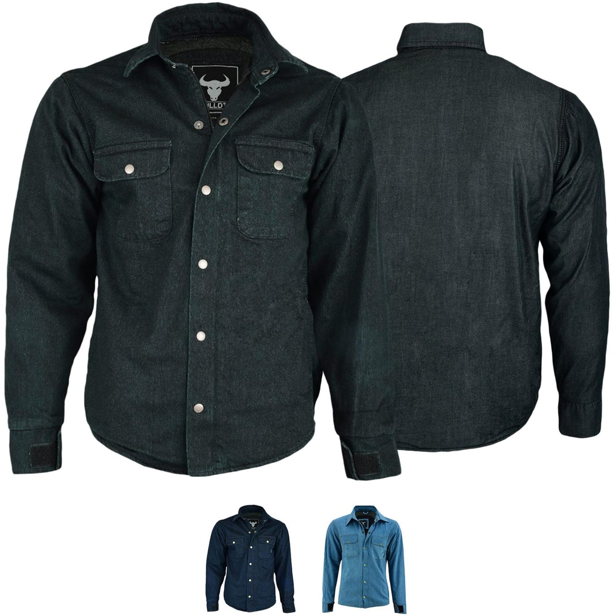BULLDT Motorradjacke BLD1202 (mit Protektoren) Motorradhemd günstig online kaufen
