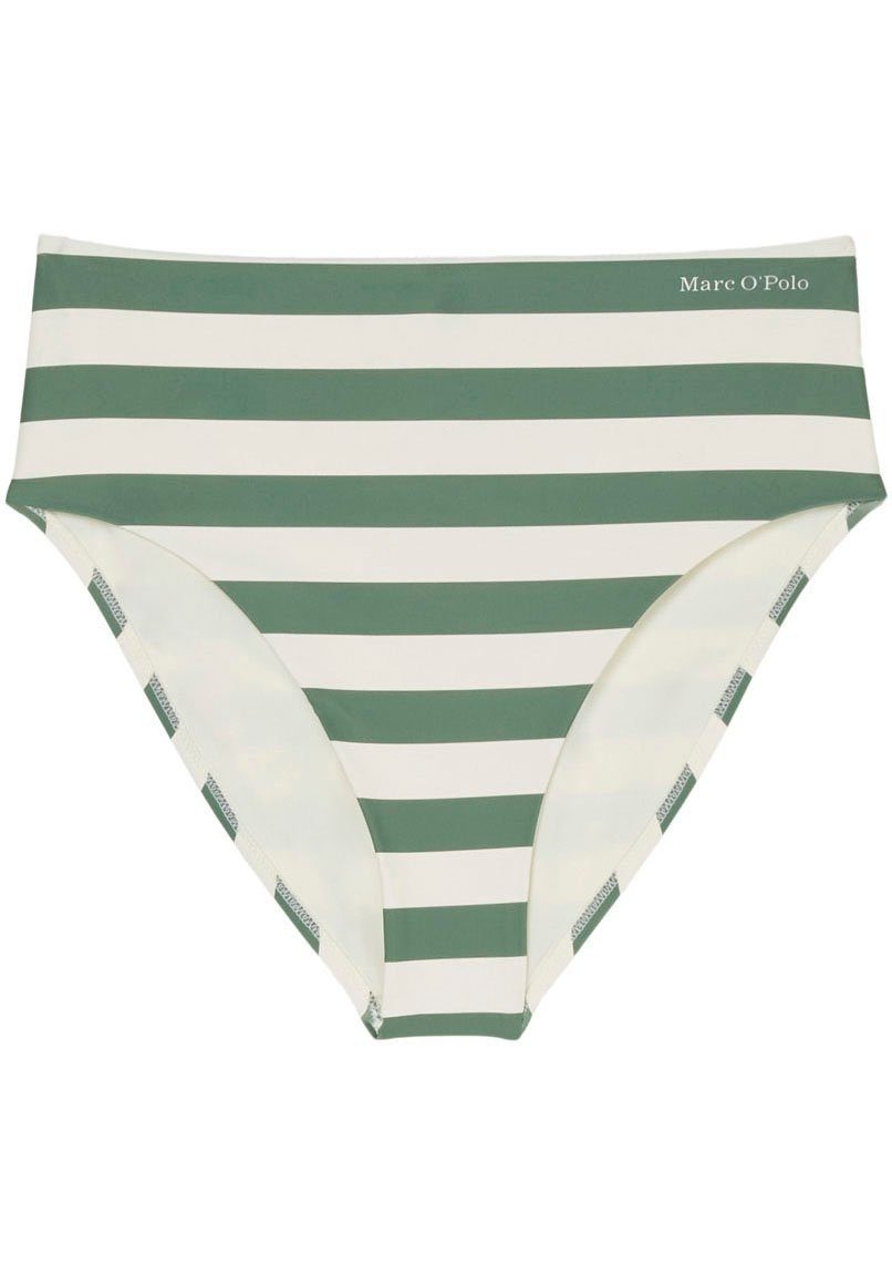 Marc O'Polo Highwaist-Bikini-Hose Classic Stripes mit günstig online kaufen