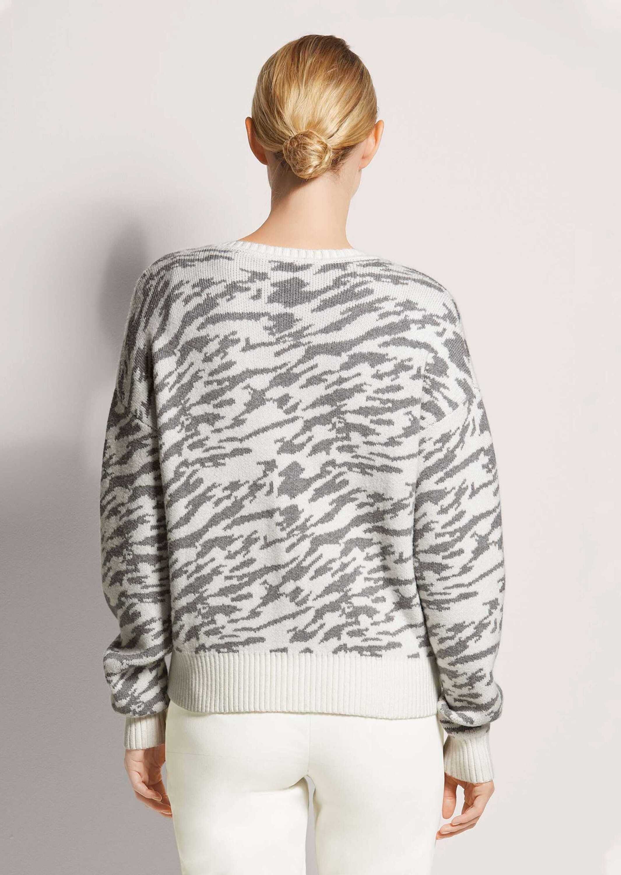 MADELEINE Strickjacke Strickjacke mit Jacquard-Muster