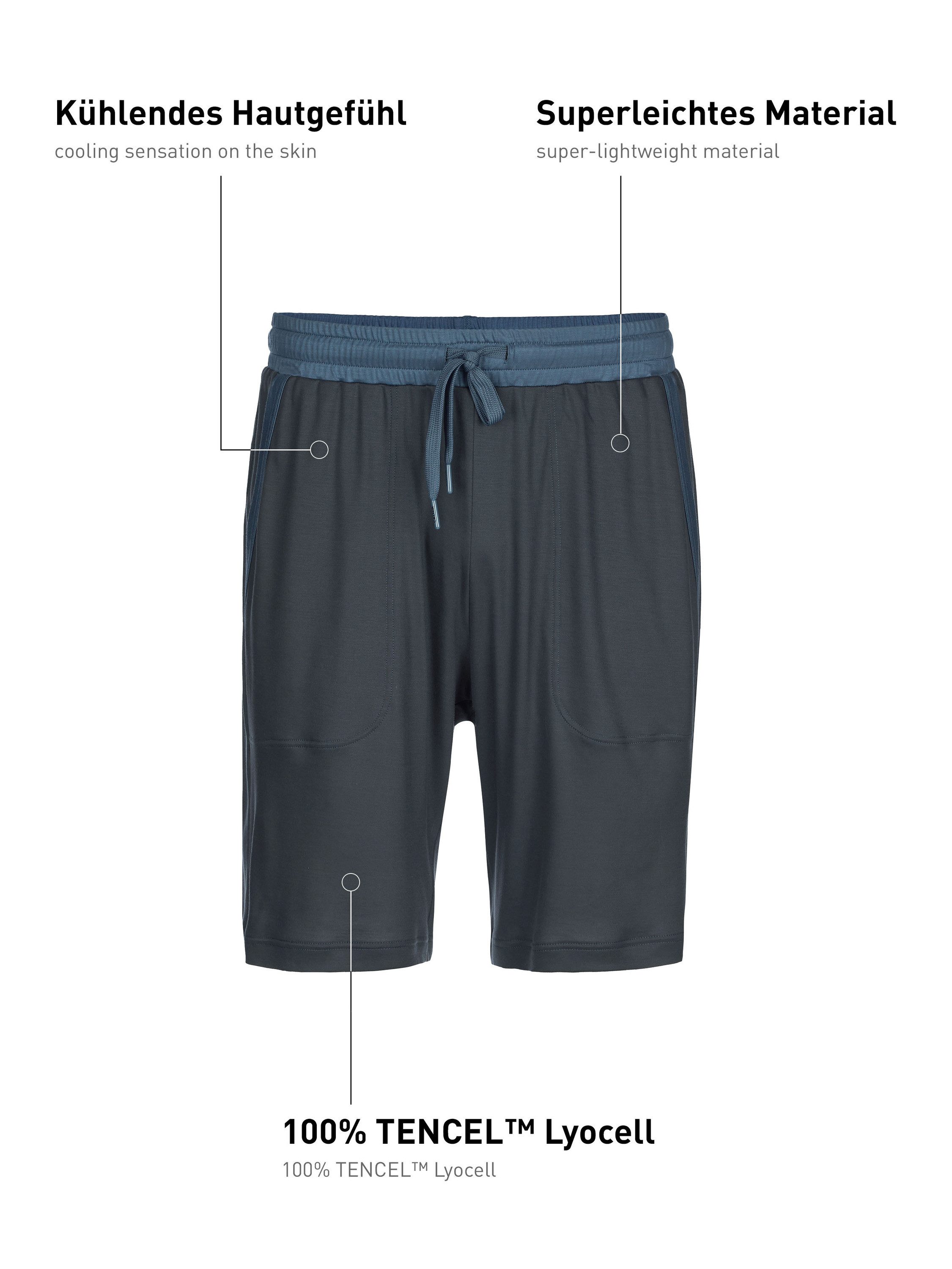 CALIDA Pyjamashorts DEEPSLEEPWEAR Cooling Herren (1-tlg)