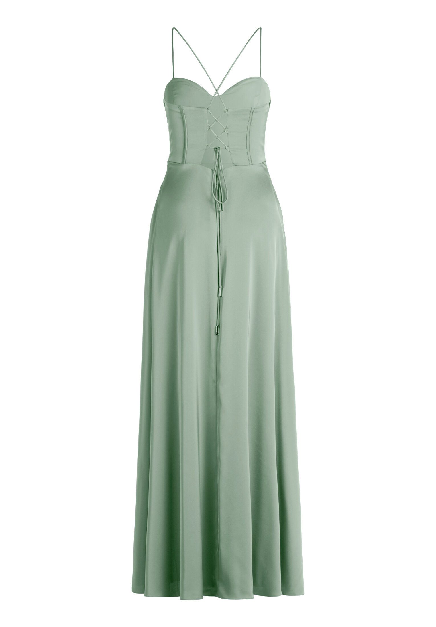 Vera Mont Abendkleid Damen mit Wasserfallausschnitt