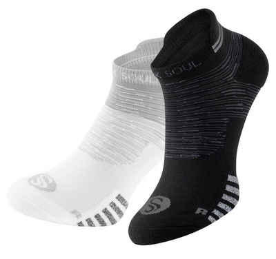 Stark Soul® Носки для кроссовок Sport-Sneaker, kurze Sportsocken mit "Ultra Pro" - Fersenschutz