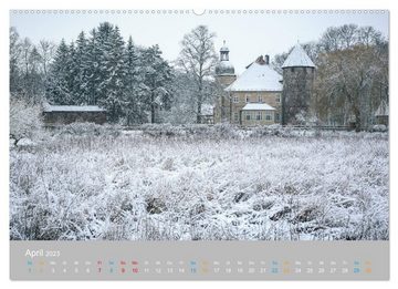 CALVENDO Wandkalender Coburger Land - Burgen und Schlösser (Premium, hochwertiger DIN A2 Wandkalender 2023, Kunstdruck in Hochglanz)