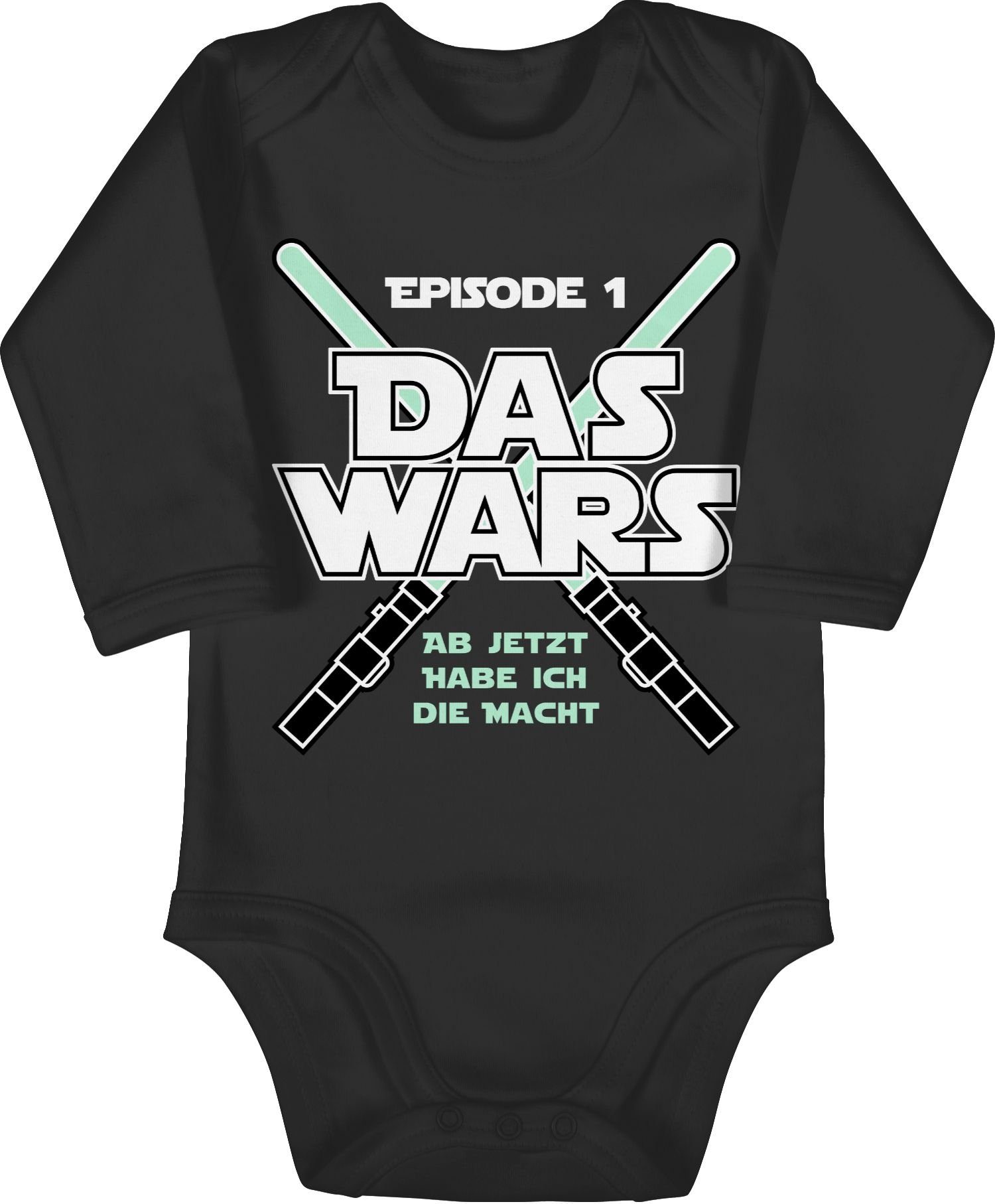 Shirtracer Shirtbody Das wars Jetzt habe ich die Macht I Zur Geburt