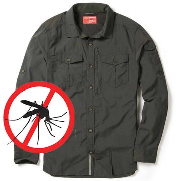 RennerXXL Funktionshemd Craghoppers NosiLife Moskito-Insekten Mückenschutz Hemd