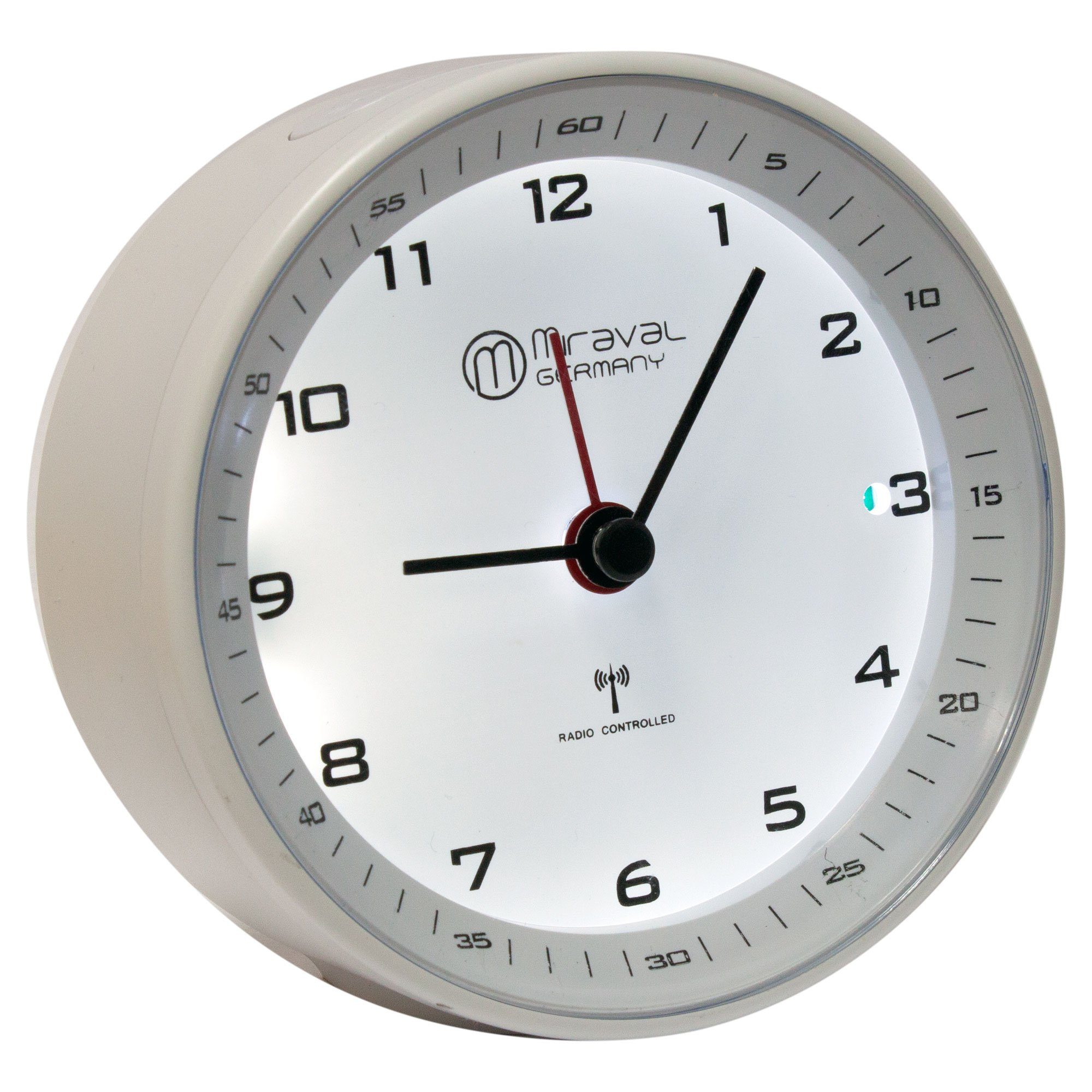 Miraval Funkwecker Miraval Funkwecker Premiumline Funkwecker Reisewecker Analoger Wecker geräuschlos Design Funkwecker