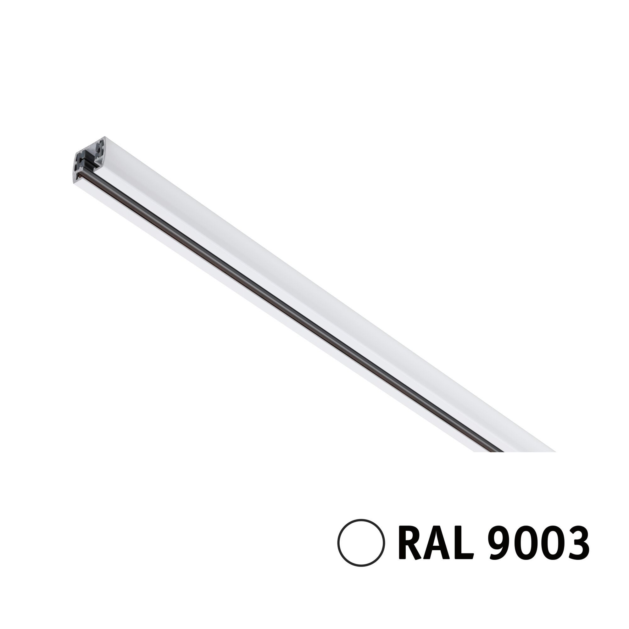 Paulmann Schienensystem-Leuchten URail Schiene 2m 230V Signalweiß