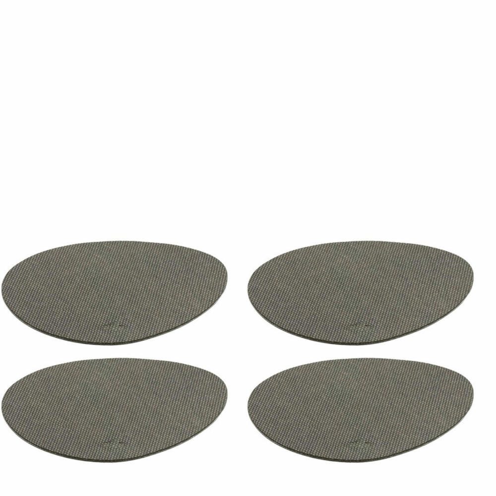 LEONARDO Getränkeuntersetzer GOCCE 4er Set Grau