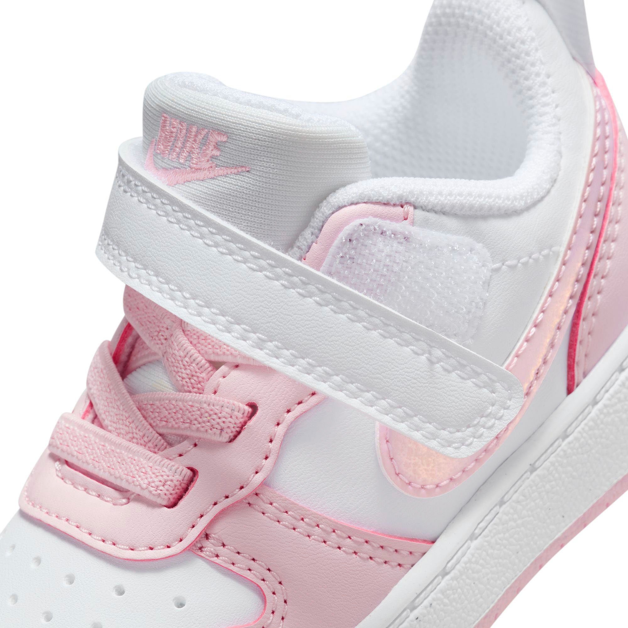 Nike Sportswear white/pink Sneaker Borough Low Court (TD) Recraft