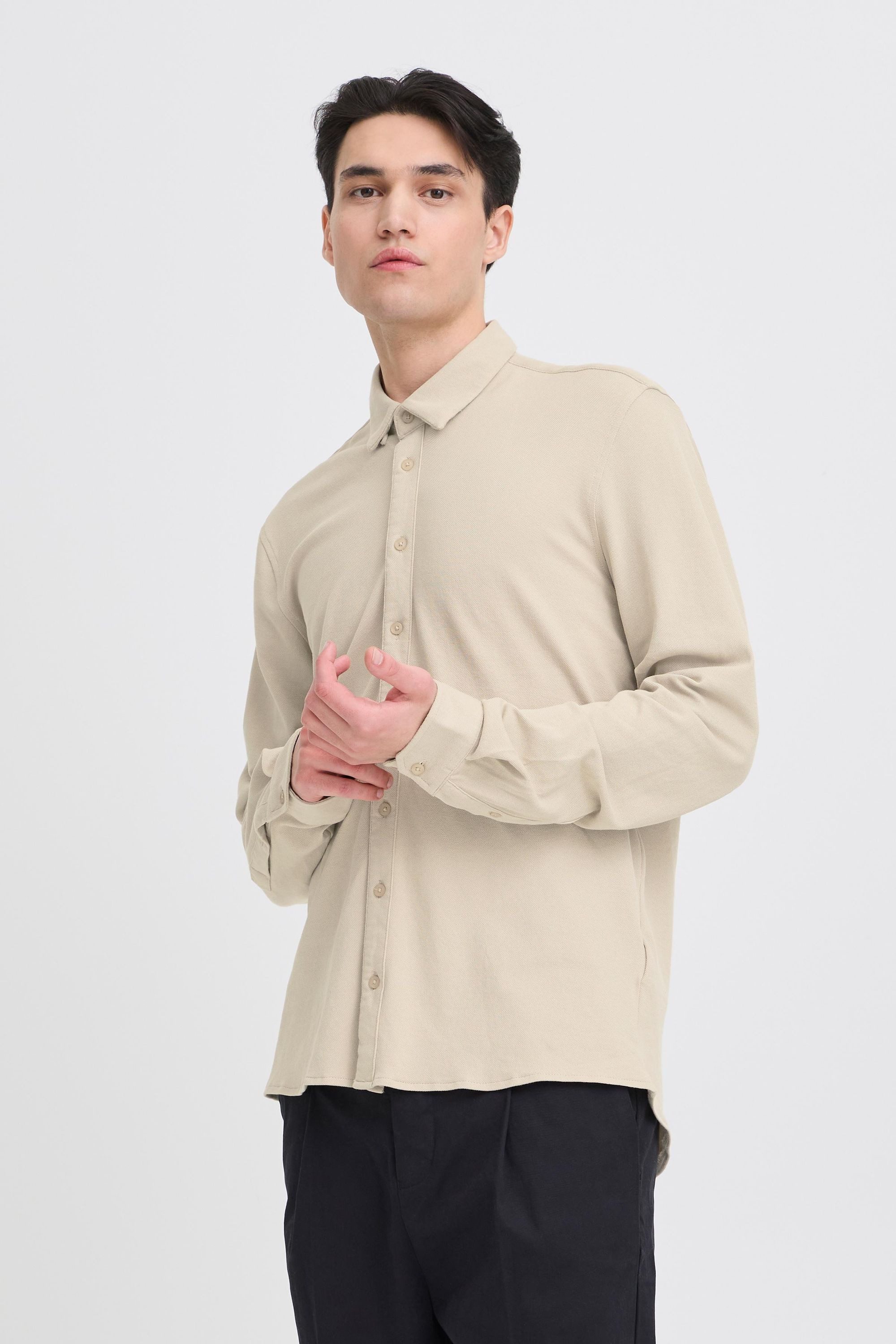 Casual Friday Businesshemd CFArthur Figurbetontes Hemd mit Knopfleiste