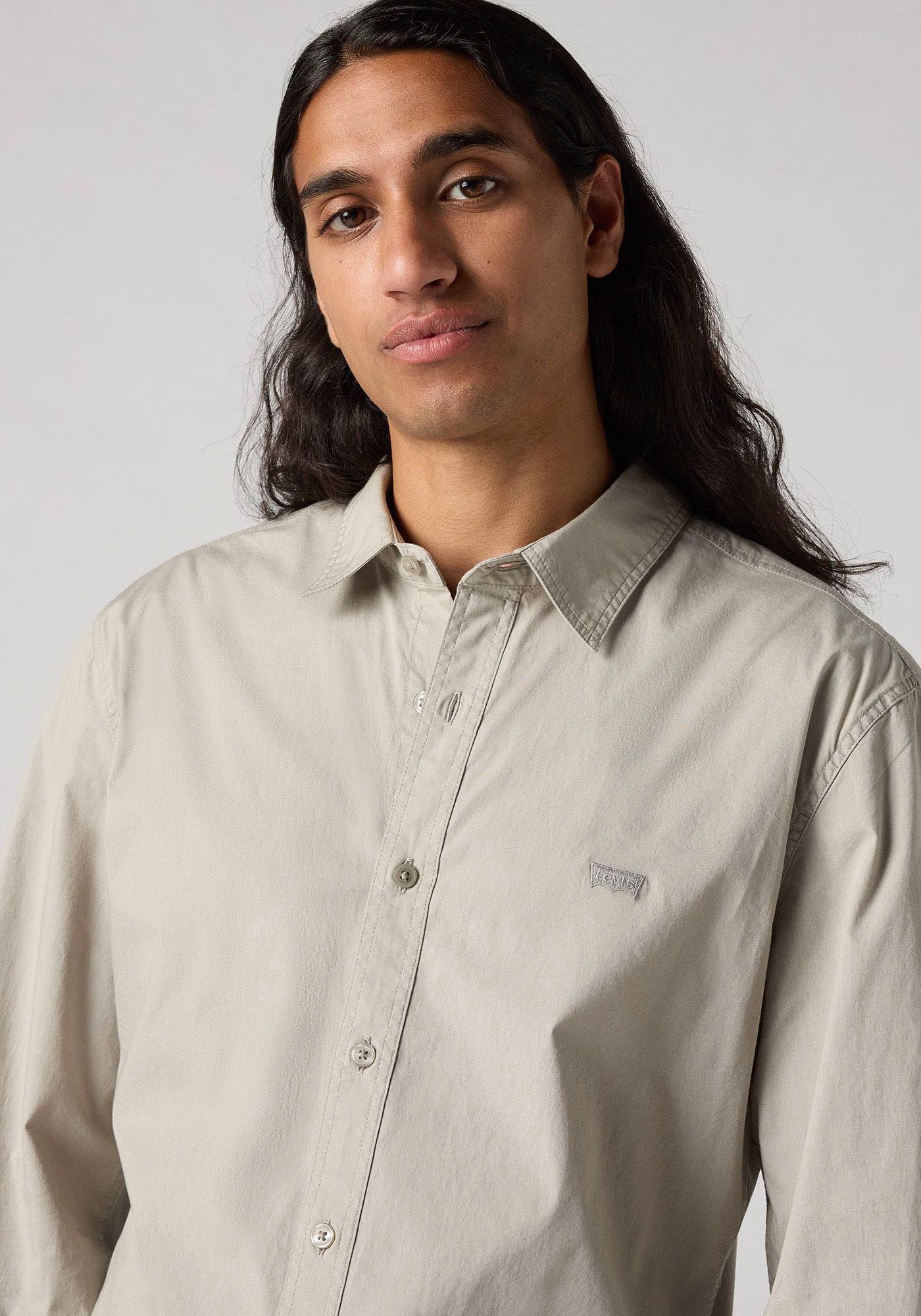 Levi's® Jeanshemd BATTERY HM SHIRT SLIM mit Logobadge – Bild 4 von 5