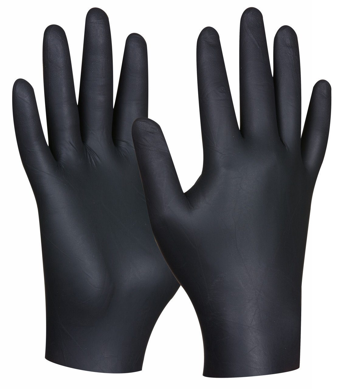 Arbeitshandschuhe Gebol Einweghandschuh schwarz Nitril Ultra Strong