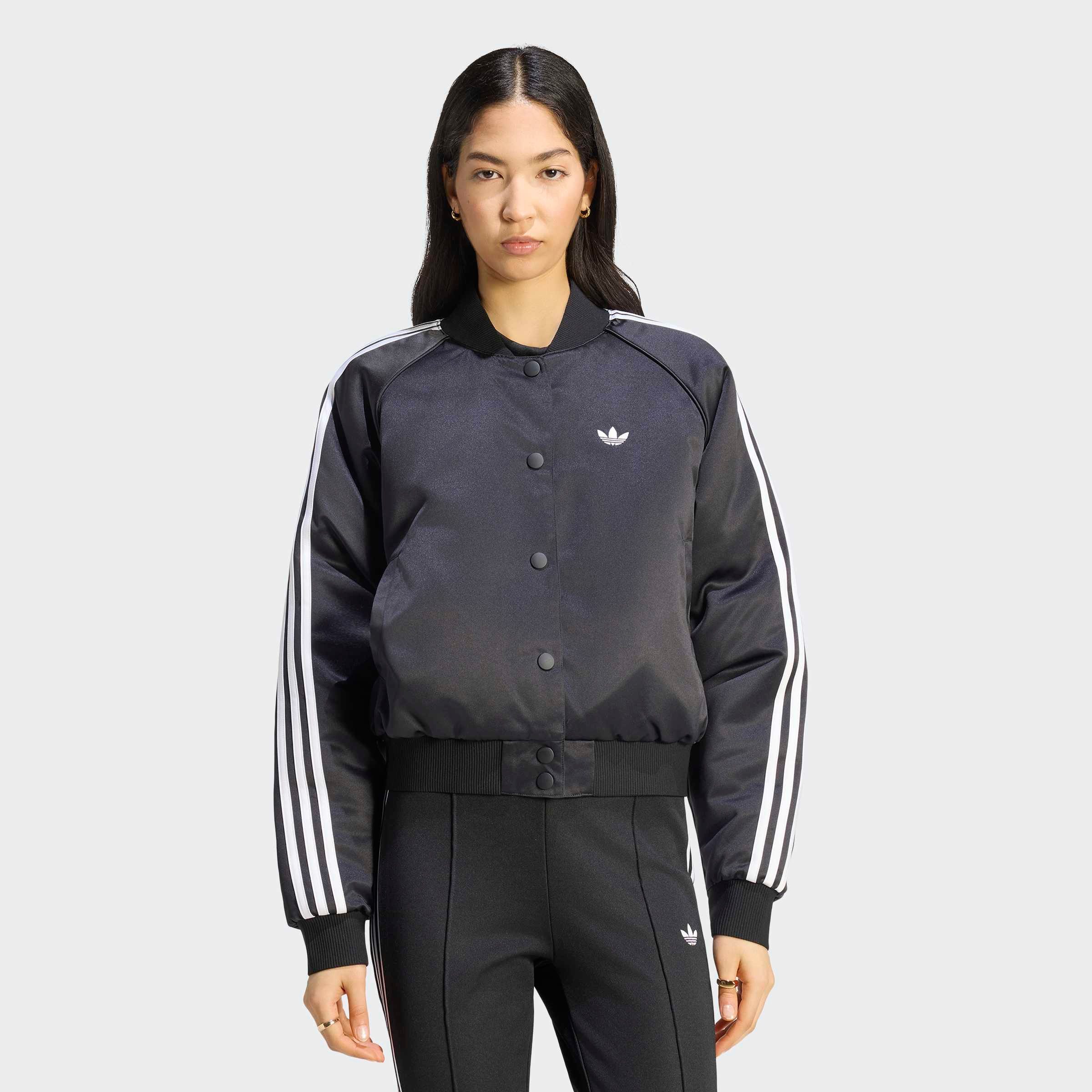 adidas Originals Outdoorjacke SST, SATIN für Erwachsene, mit Gummizug als Verschluss