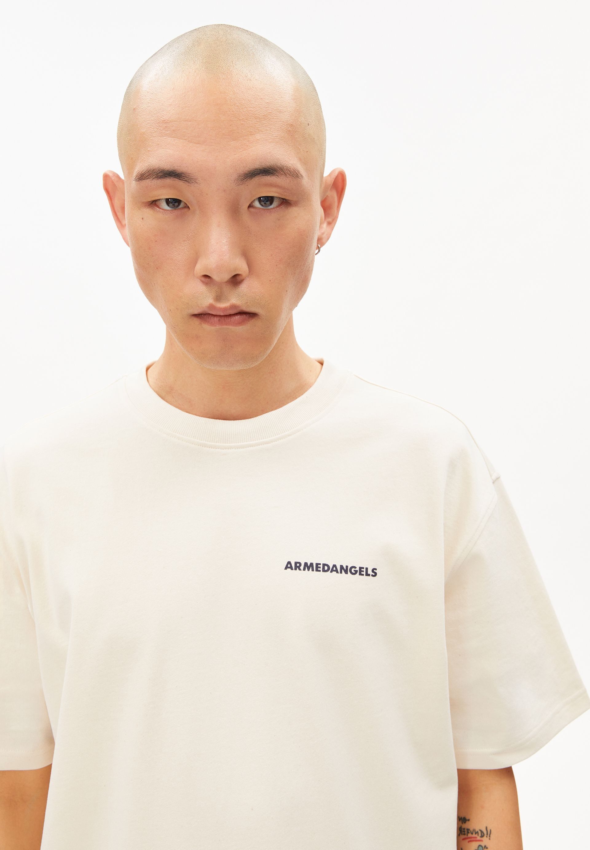 Armedangels T-Shirt MAARKOS OUTGROWN Relaxed Fit