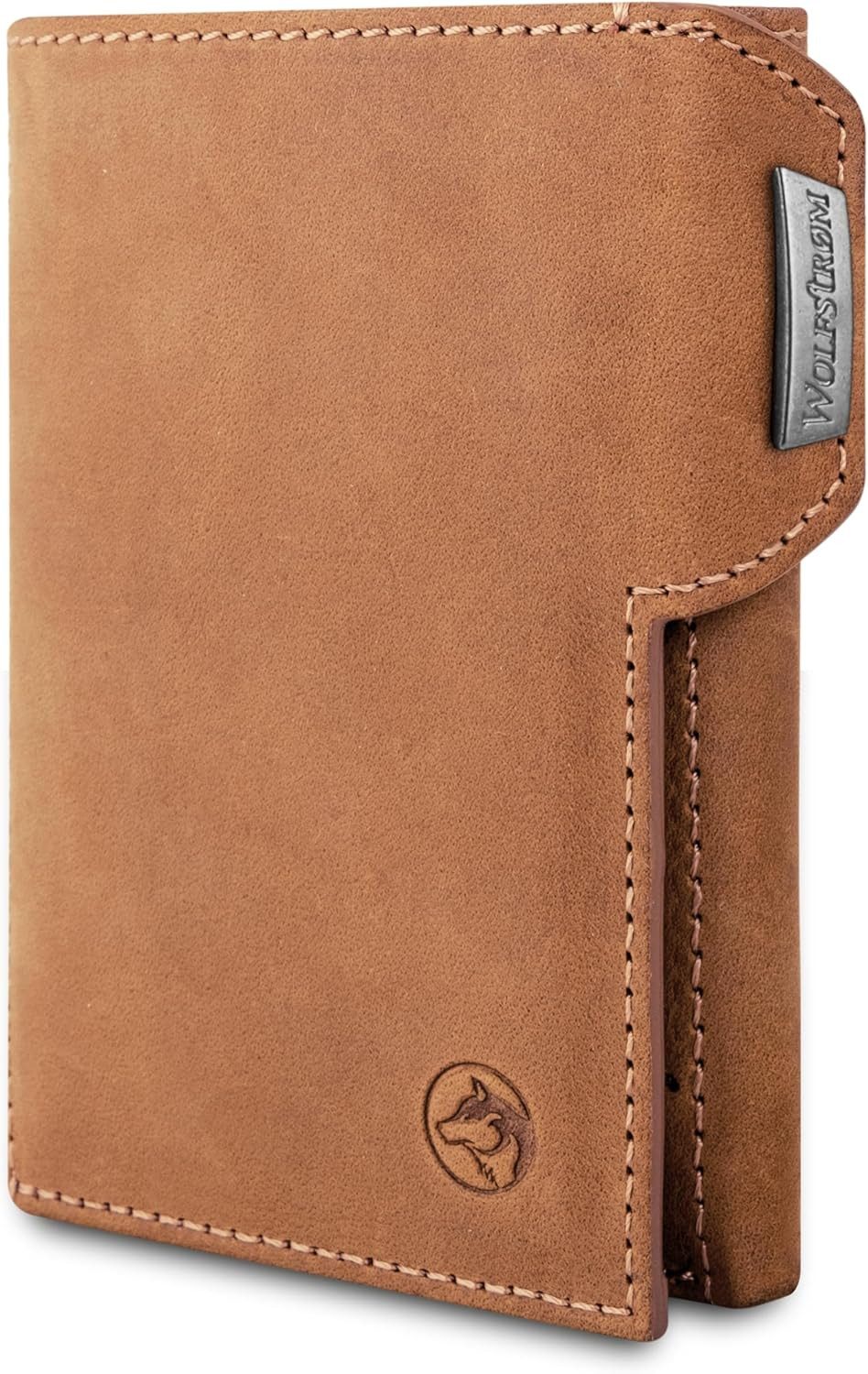 Wolfstrøm Geldbörse 'Svente' Slim Wallet I 11 Karten Mini Geldbörse Unisex günstig online kaufen
