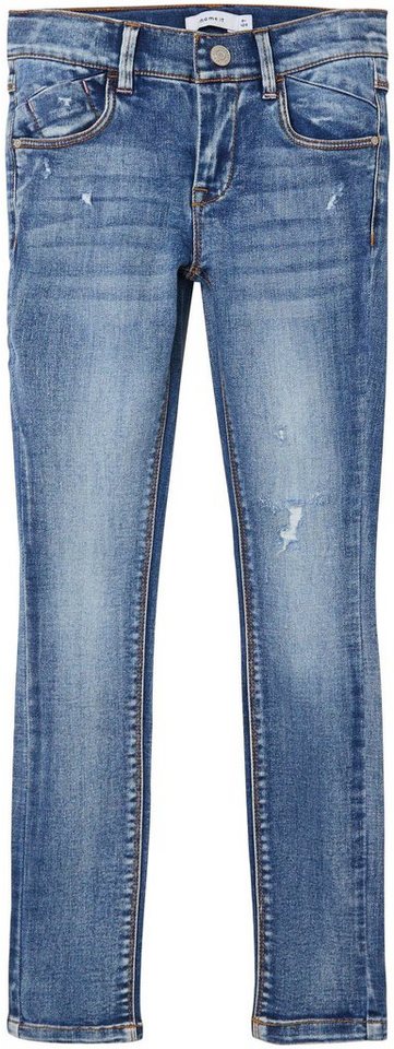 Name It Stretch-Jeans NKFPOLLY DNMTONSON 2678 PANT, Innen verstellbarer Bund