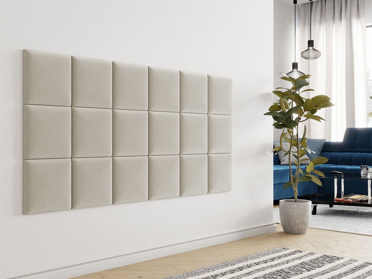 MIRJAN24 Wandpaneel Pag 30x30, Gepolstert Wandpaneel günstig online kaufen