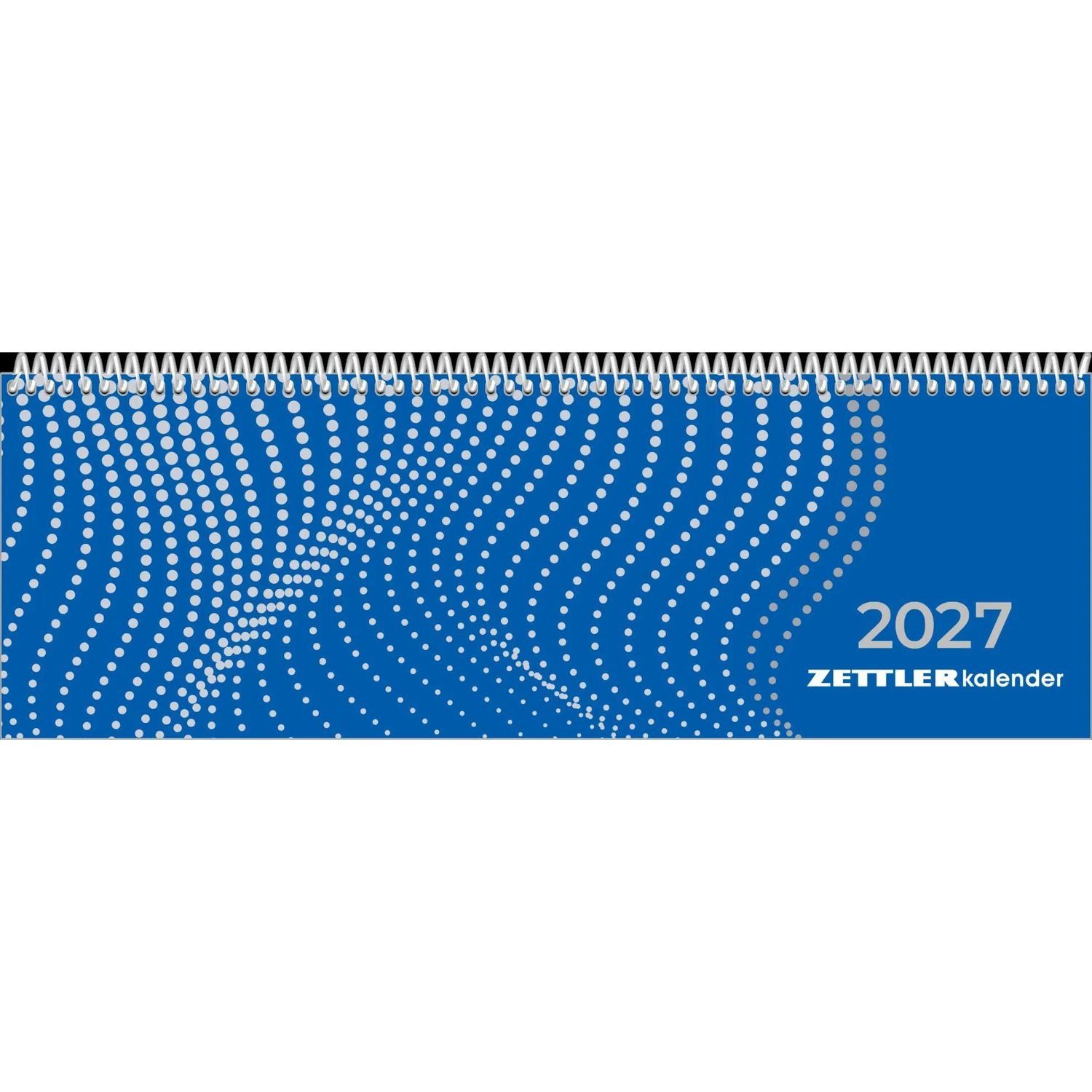 NEUMANN Querkalender Tischkalender Classic blue 2027