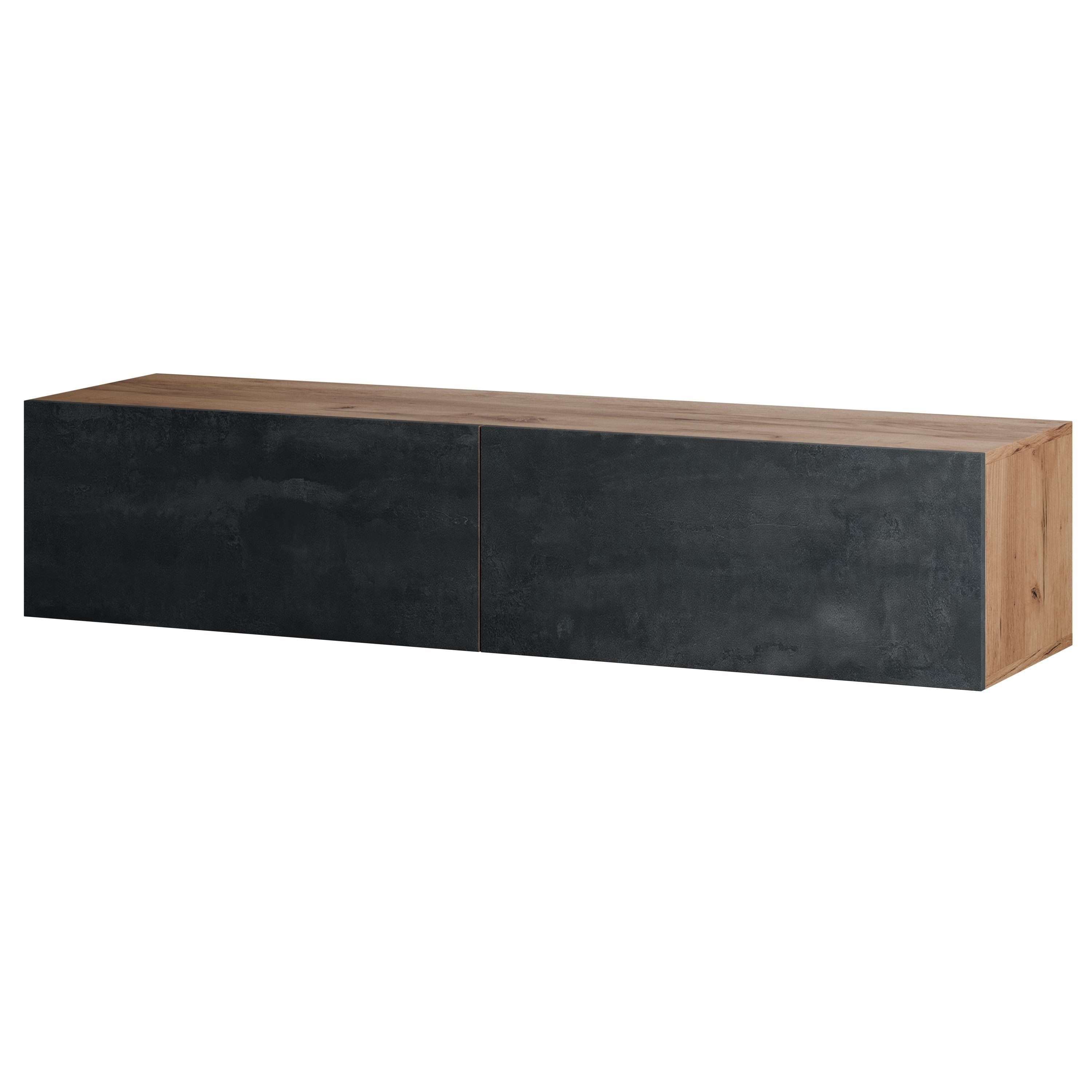 Planetmöbel Garderoben-Set Hängeschrank WEST 140 cm, günstig online kaufen