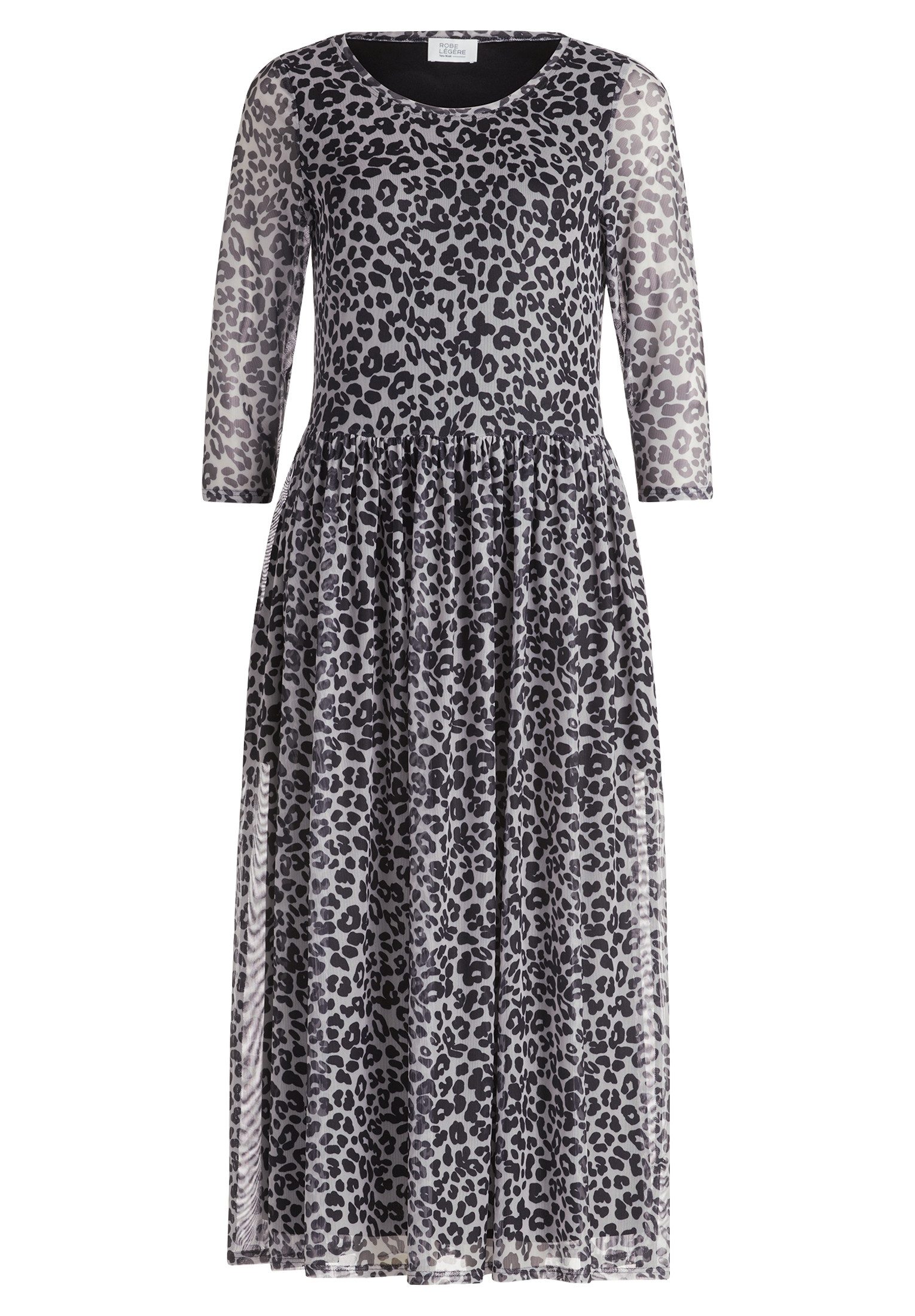 Vera Mont Maxikleid Damen Maxikleid mit Leoprint günstig online kaufen