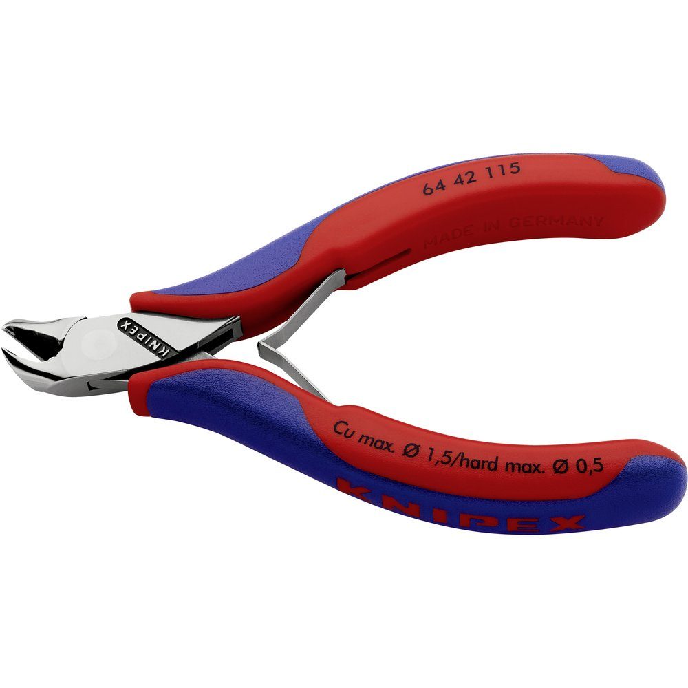 Thumbnail - Knipex Seitenschneider Knipex 64 42 115 Elektriker Vornschneider 115 mm