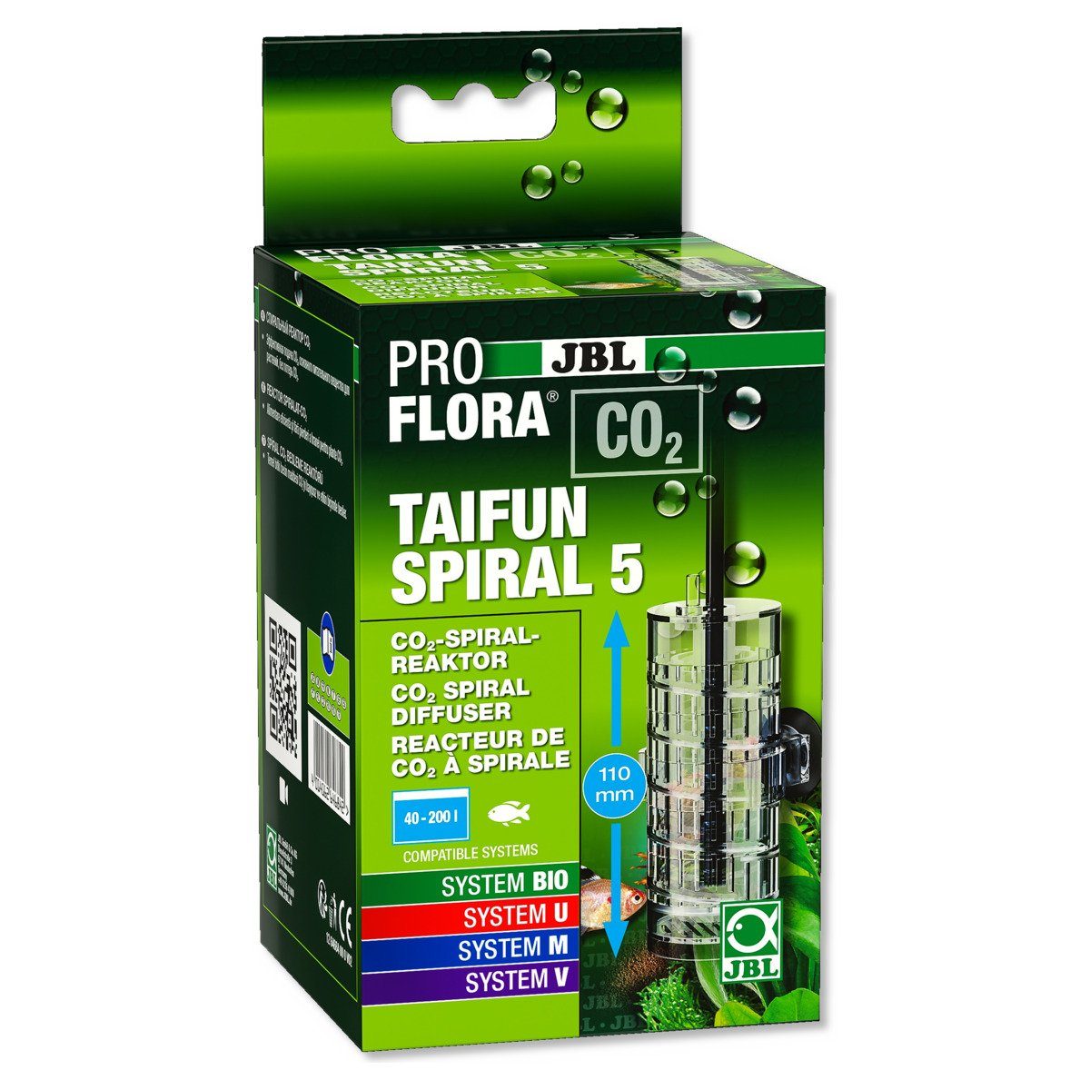 JBL GmbH & Co. KG CO2 Diffusor ProFlora CO2 Taifun Spiral 5