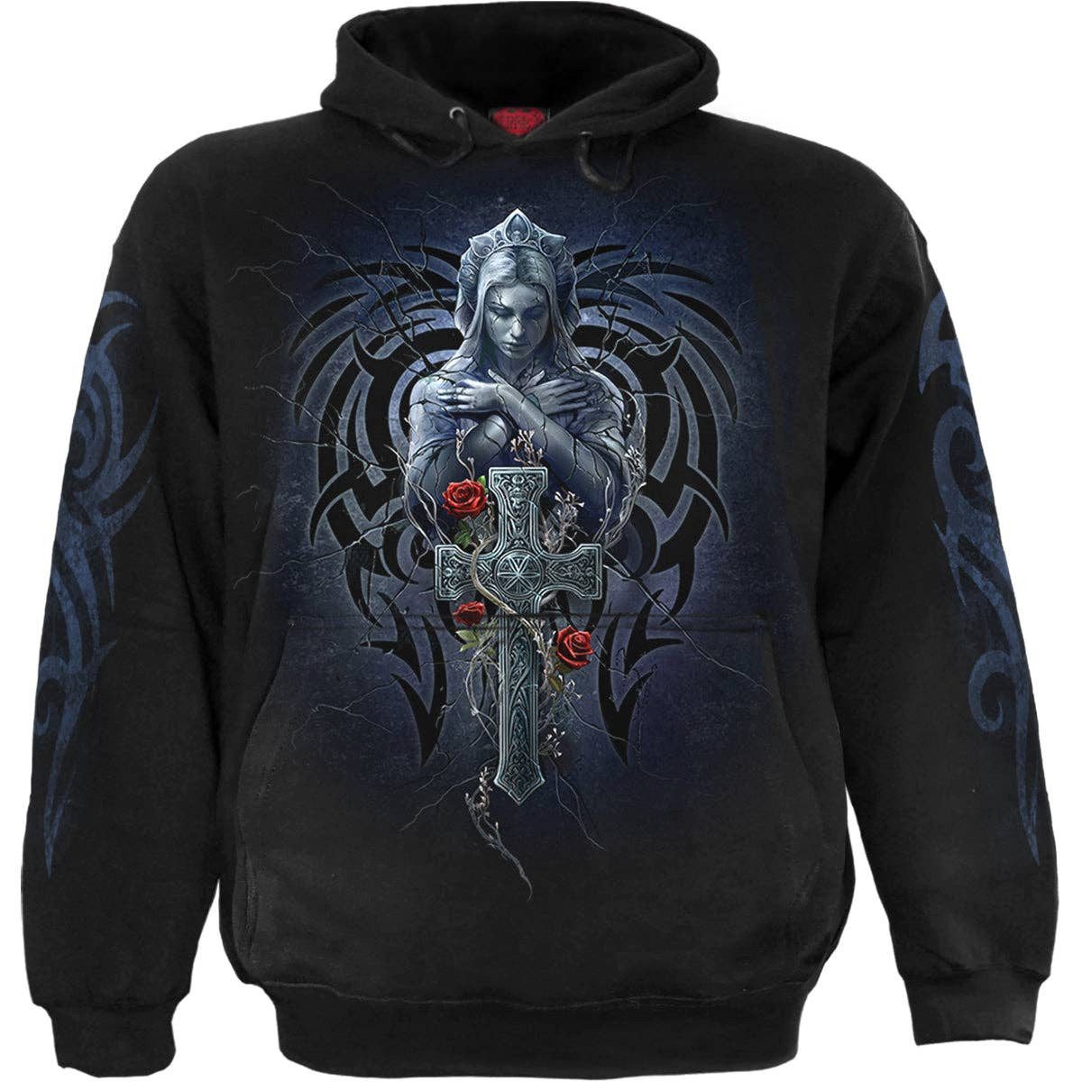 Spiral Kapuzenpullover Gothic Spiral Hoodie "Grieving Angel"