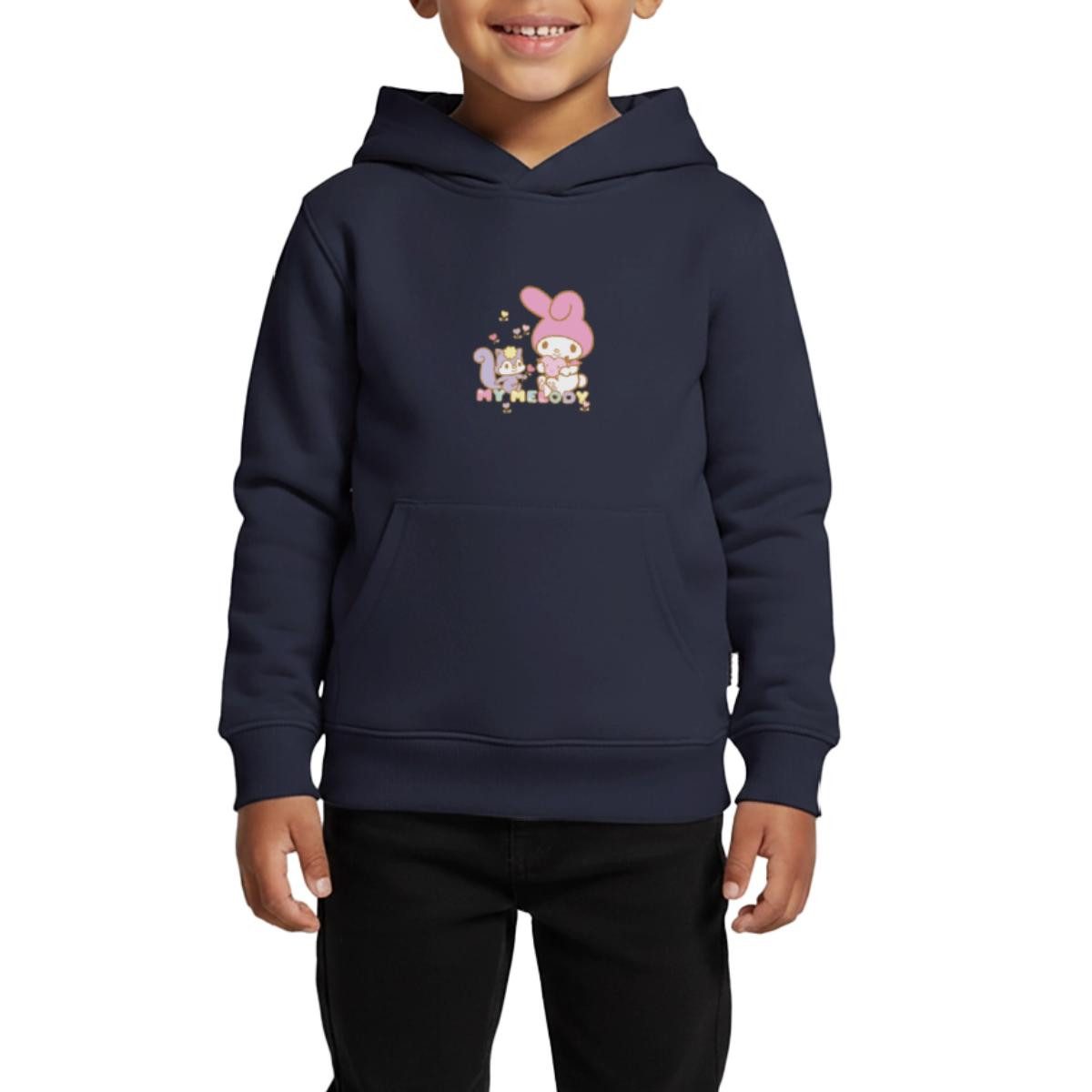 Hoodie My Melody Pflückt Mit Risu Herzblümchen Kinder Premium Hoodie