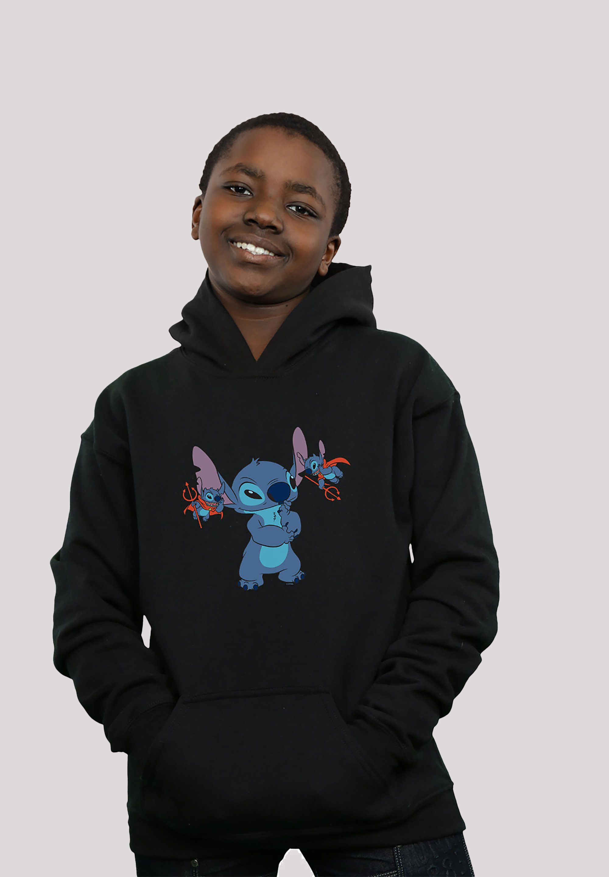 F4NT4STIC Kapuzenpullover Disney Lilo und Stitch Kleine Teufel Print