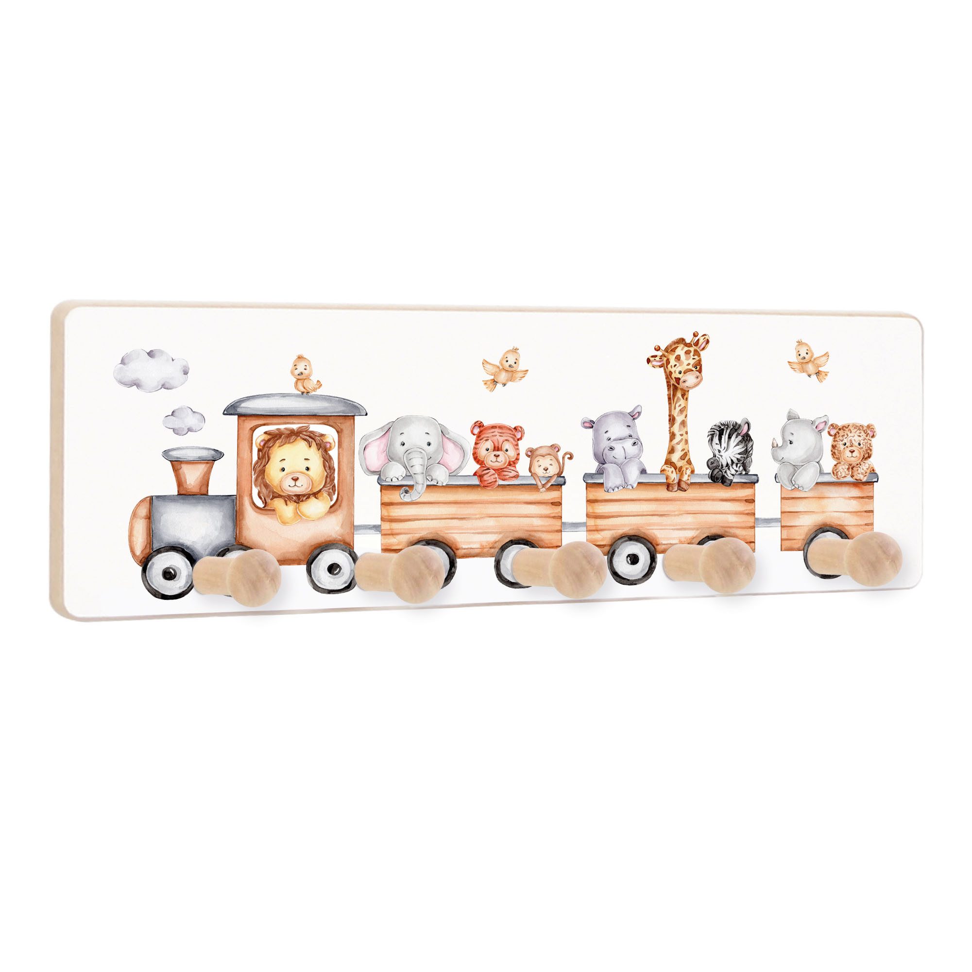 Holzura Garderobenleiste Kindergarderobe, Garderobe für Kinder günstig online kaufen