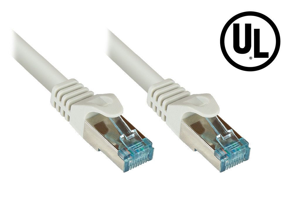GOOD CONNECTIONS Patchkabel Ethernet Netzwerkkabel, RJ45 Stecker gerade, RJ45 Stecker gerade (1000 cm)