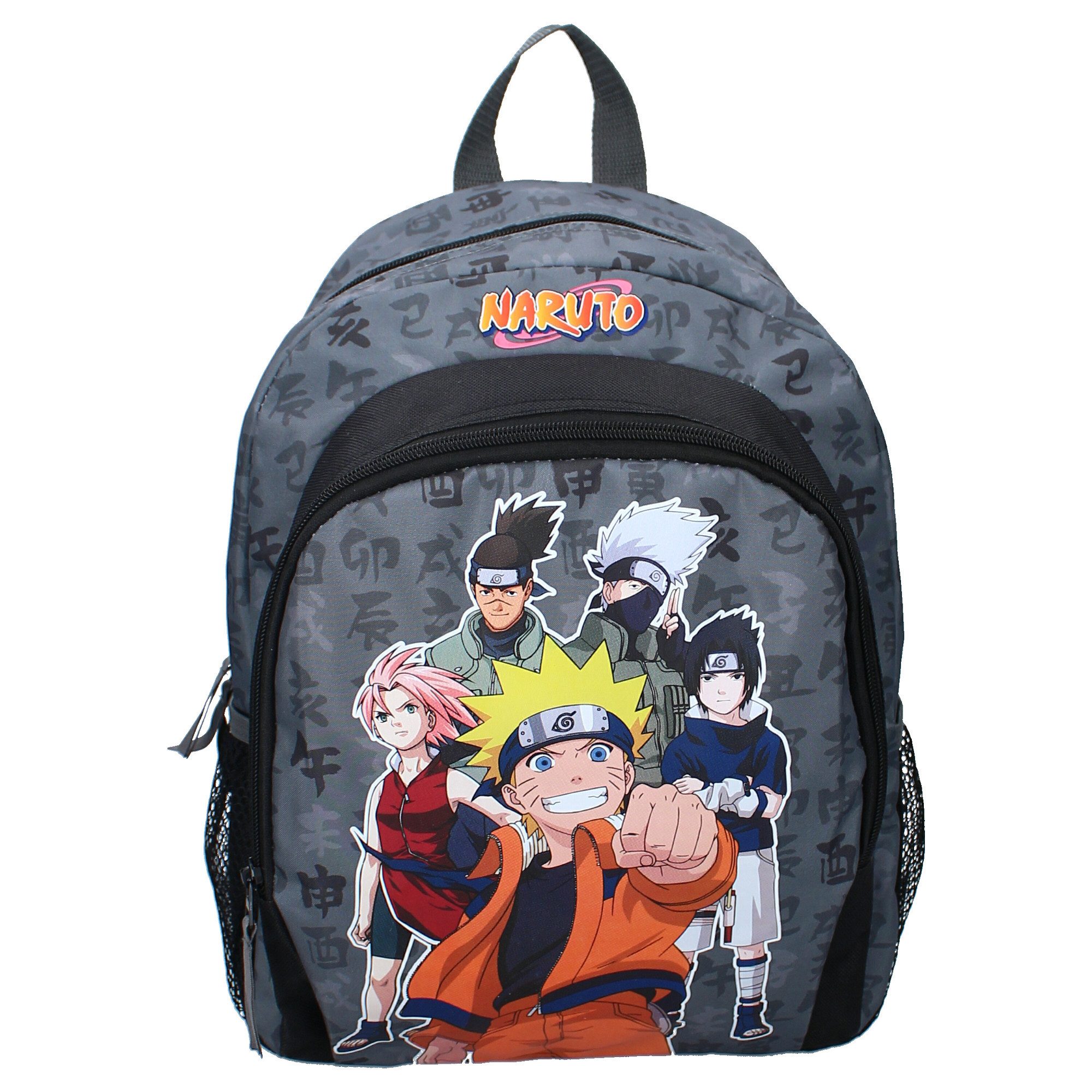 Naruto Kinderrucksack Rucksack für Schule & Alltag – Praktisch & Geräumig (1-tlg), mit Lizensiertem Originaldruck