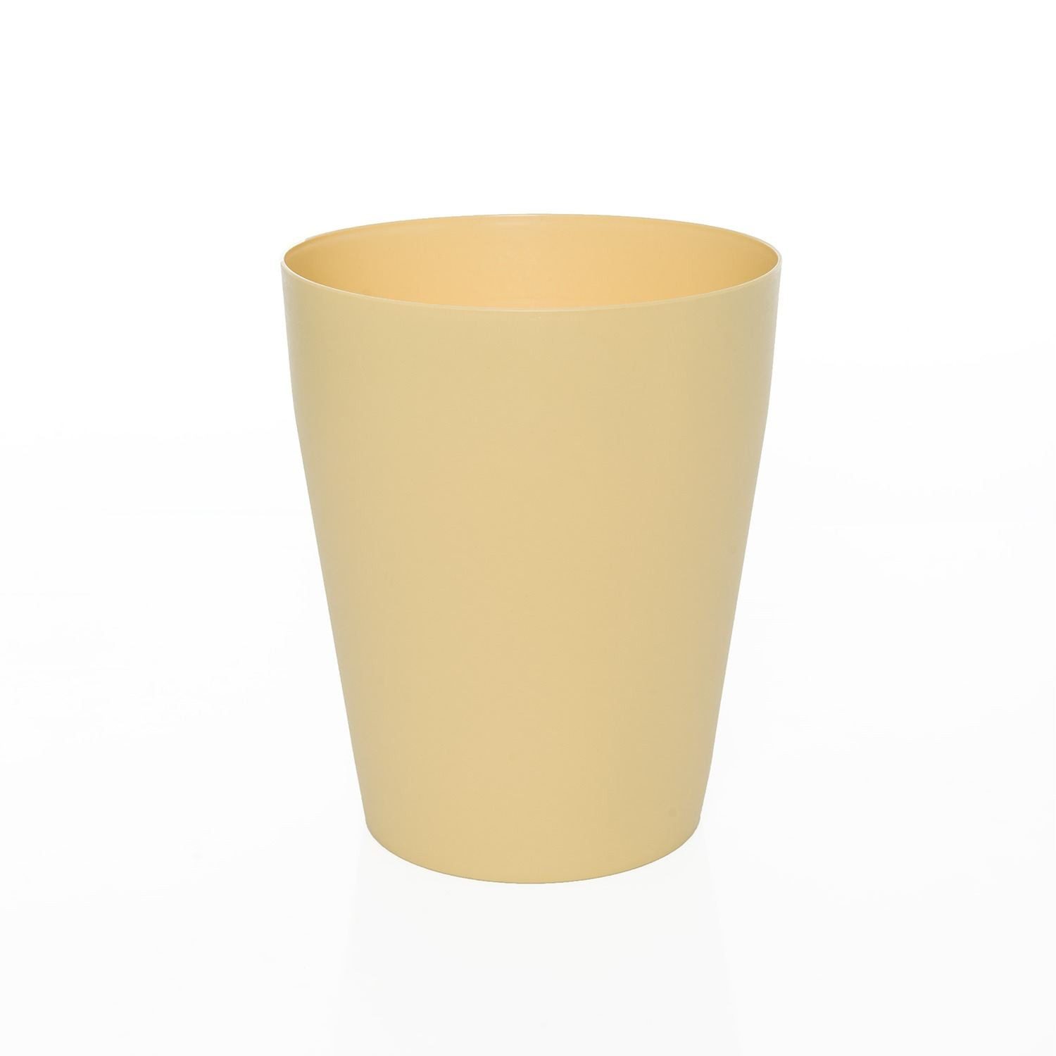 Sinoba Papierkorb rund moderner Mülleimer Papiereimer 788789, aus Kunststoff ideal für Kinderzimmer Küche Büro, 12 Liter Höhe 26,5cm
