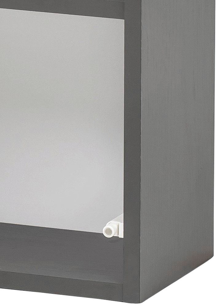 MÖBEL Hängeschrank grau 40x20x64 HELD grafit Kaunas cm | BxTxH: