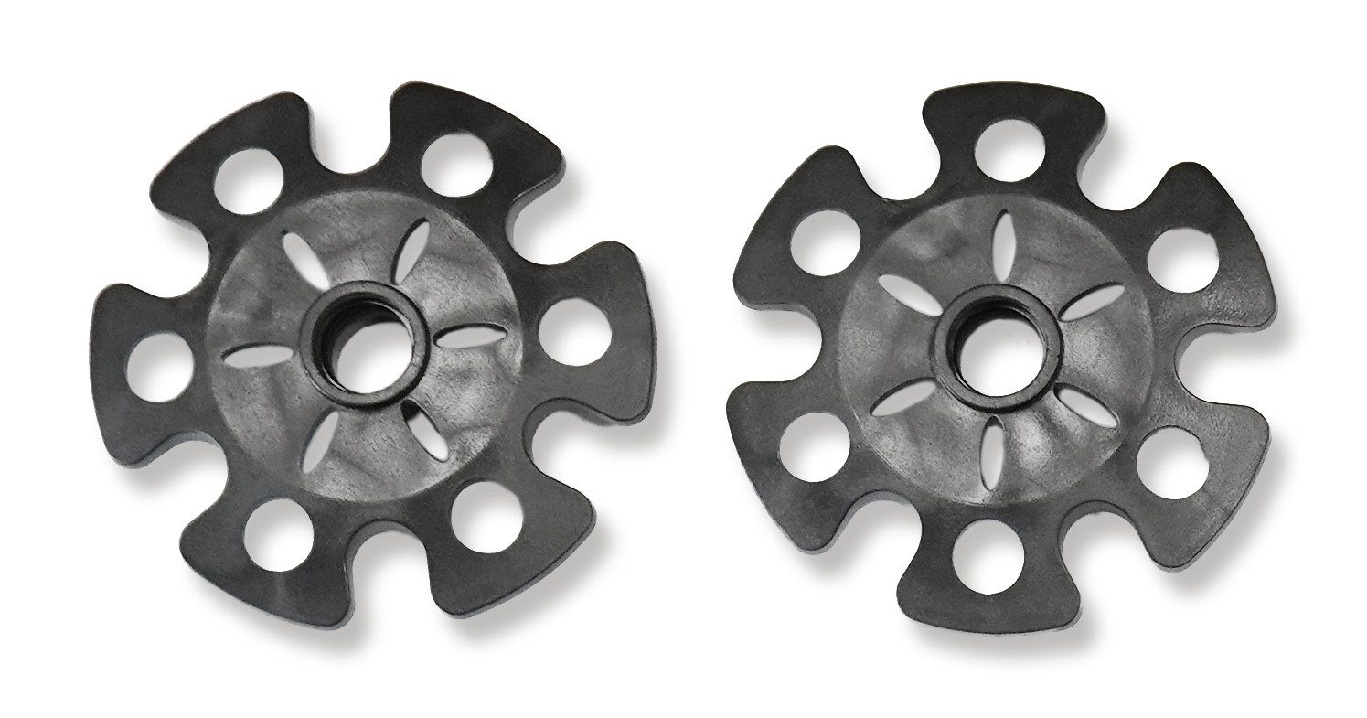 warmpeace Wanderstöcke Schneeteller Ersatz-Paar für Trekking-Stöcke