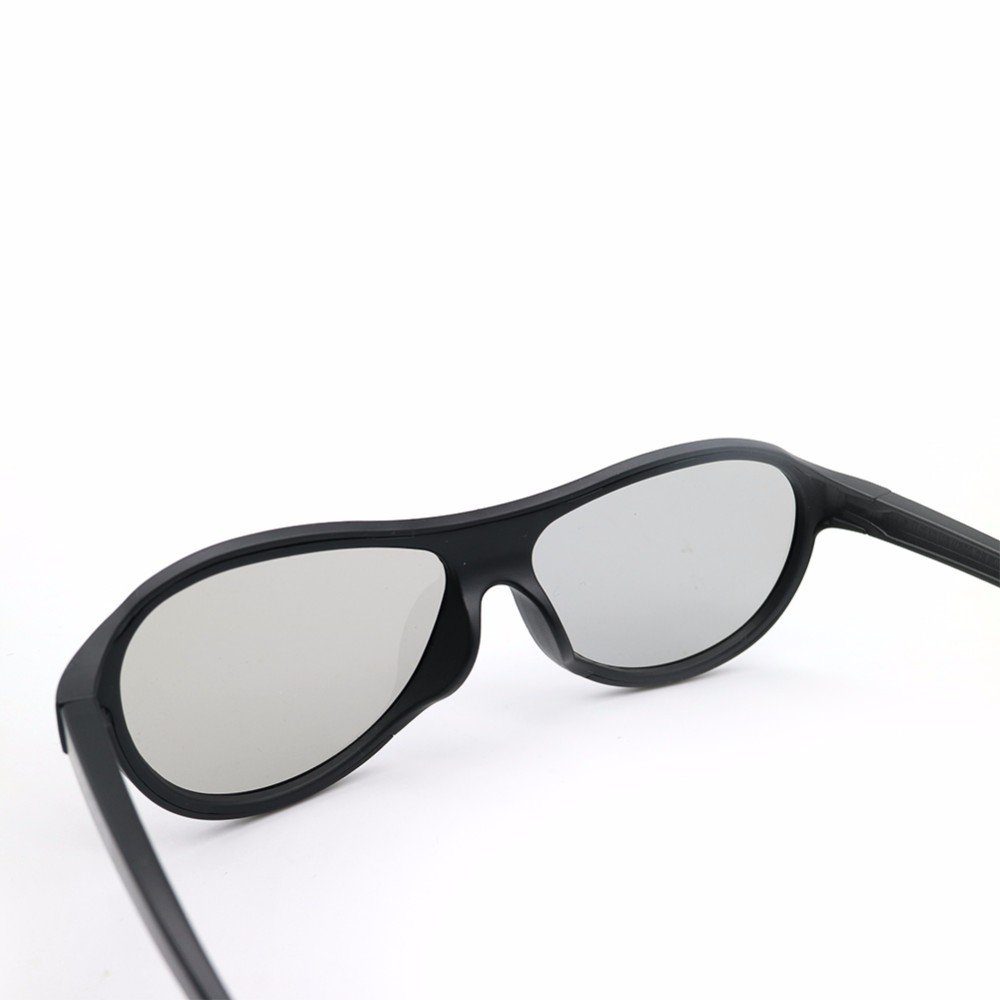 2 von Glasses Schwarz Unisex zum 3D-Brille - Passive TPFNet Farbe Brille Stück Filmen Polarisierte Ansehen 3D 3D-Kino 3D Brille, -