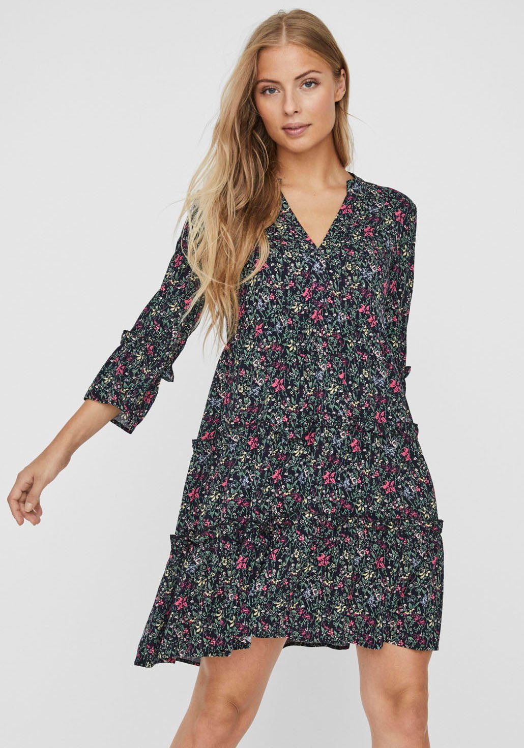 Vero Moda Blusenkleid »VMSIMPLY EASY«, Süßes Kleid von VERO MODA online  kaufen | OTTO