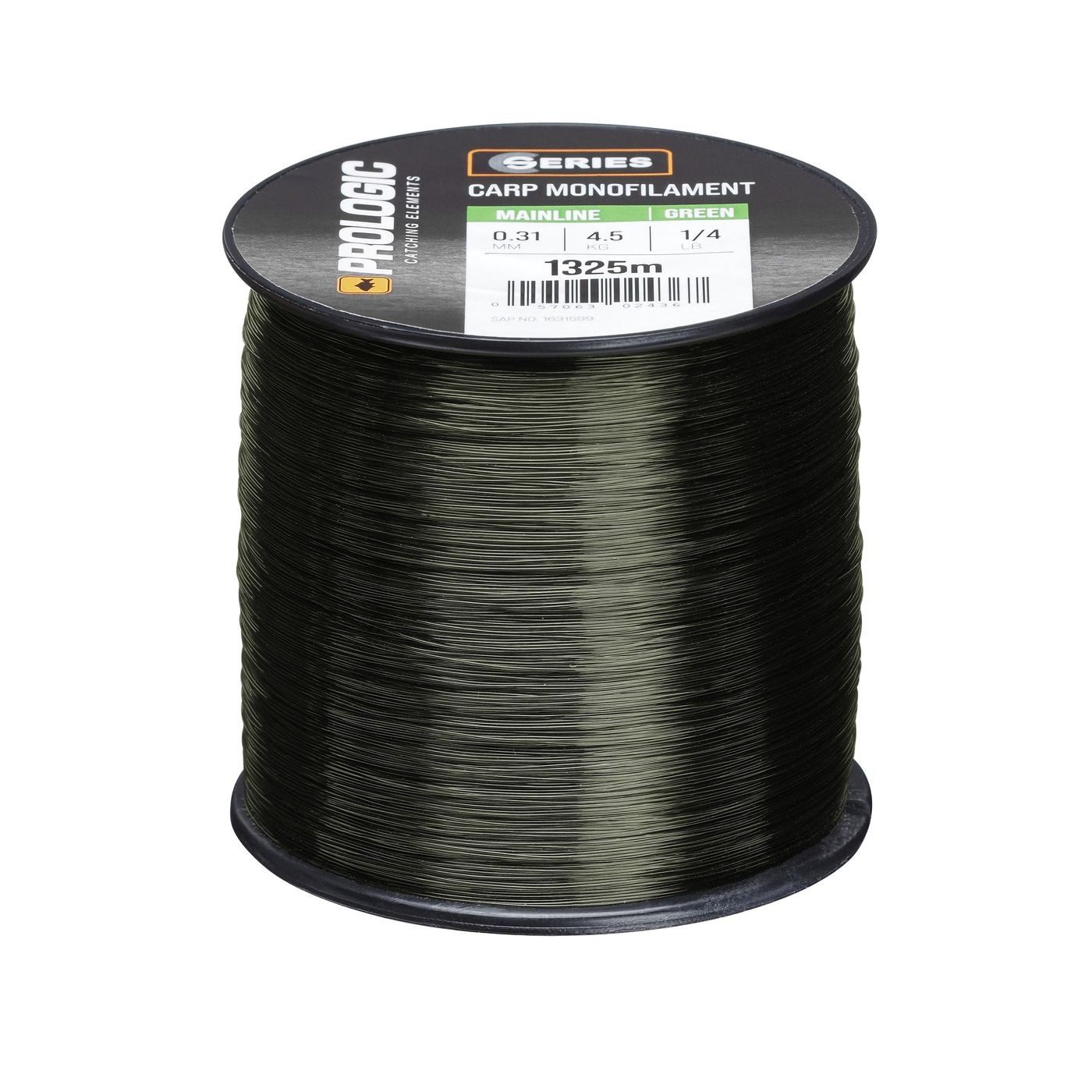 Angelschnur Prologic C-Series 1/4 LB 4.5kg 0.31mm - 1325m monofile Angelschnur