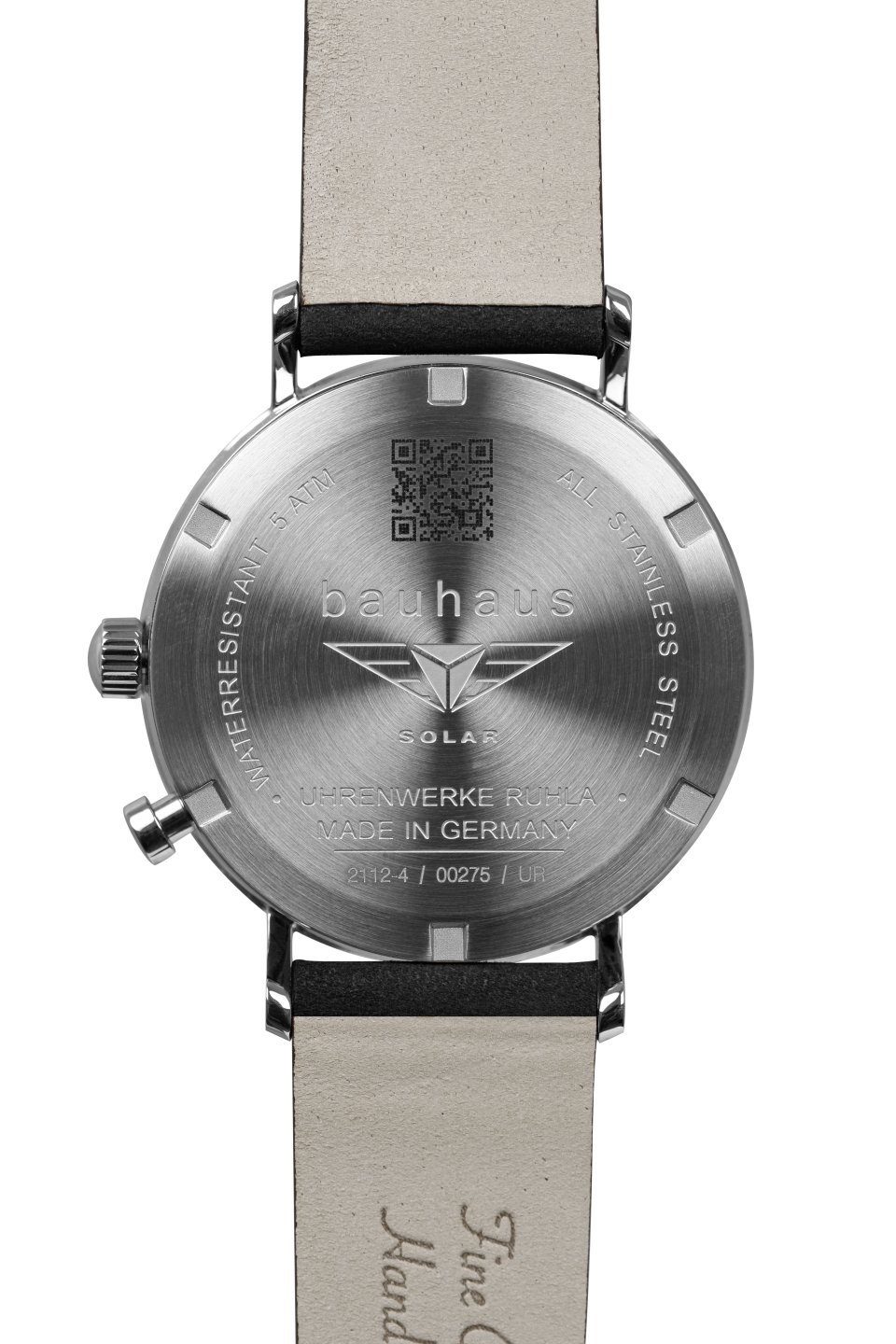 bauhaus Solaruhr Solar Power Reserve 2112-1, Armbanduhr, Herrenuhr, Datum, günstig online kaufen